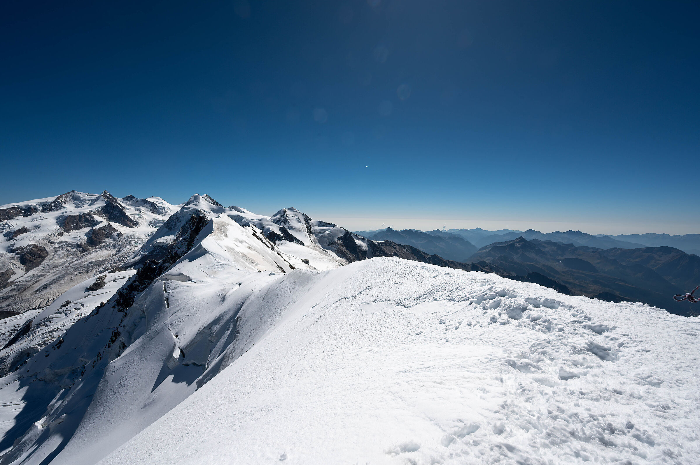 Monte Rosa from the western Breithorn