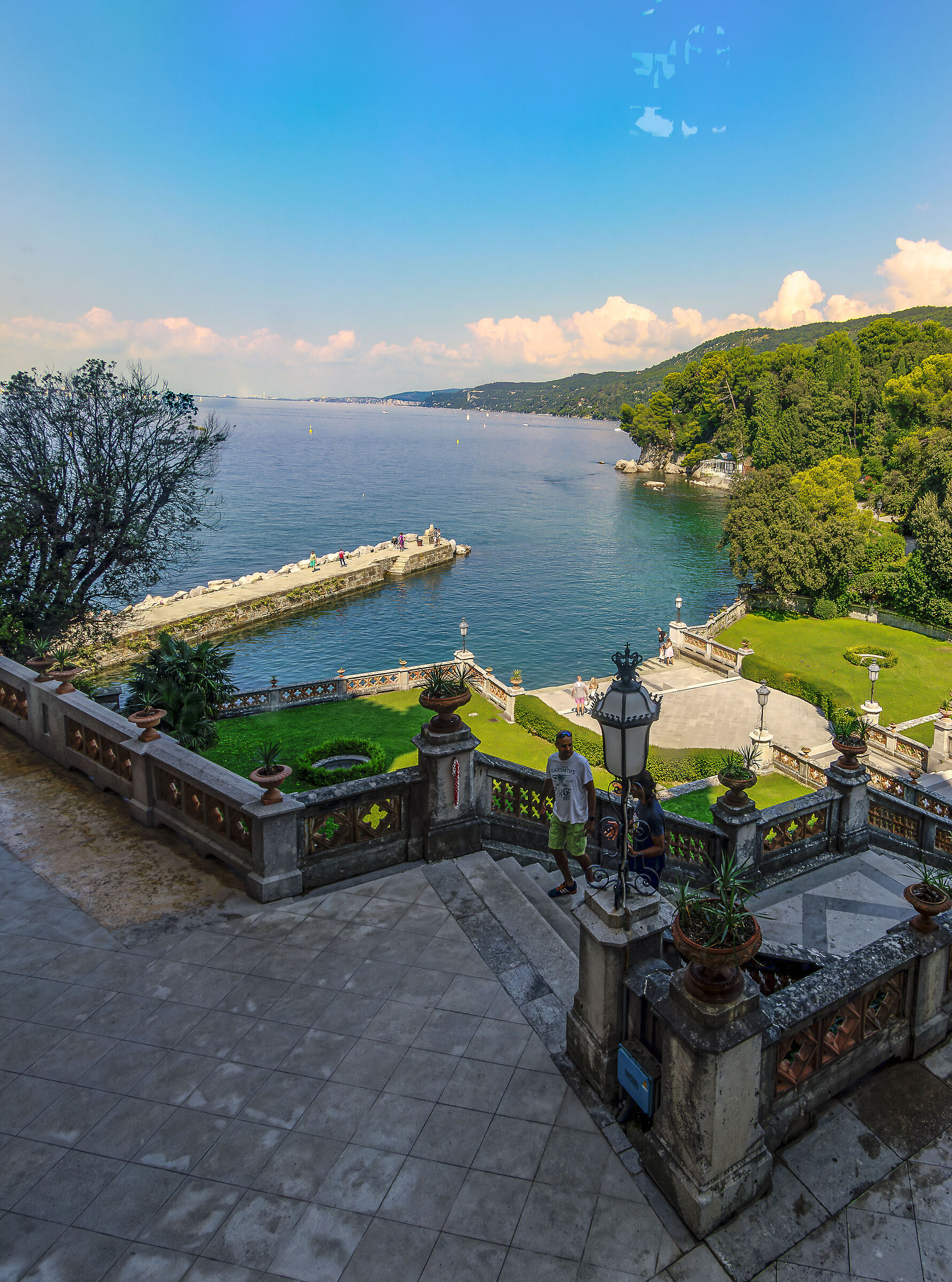 From the window of the Castle