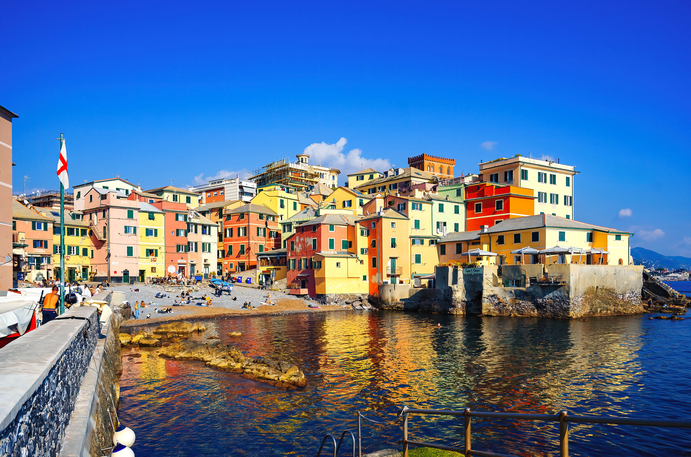 Reflections in Boccadasse
