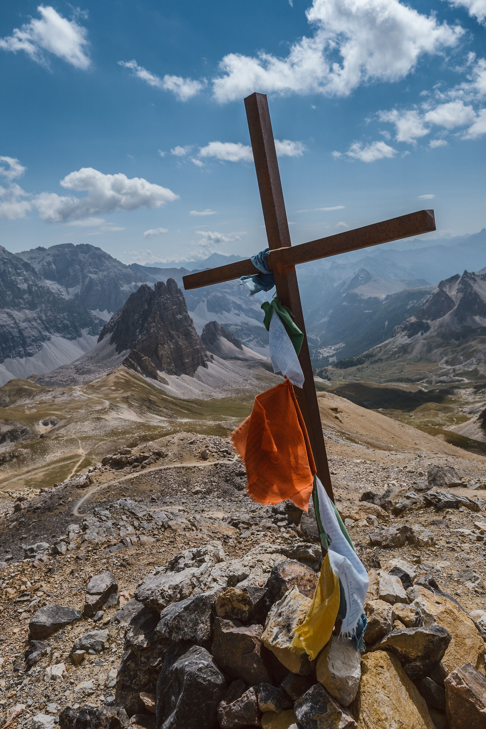 Another cross on the path of Mount Thabor.