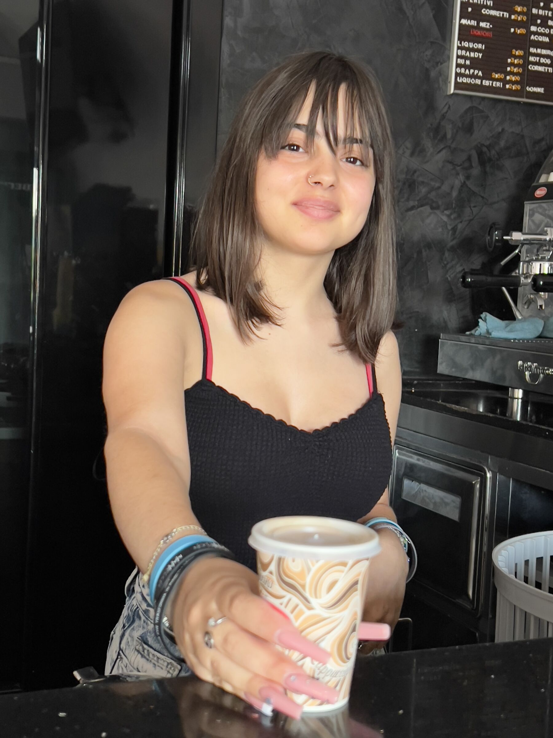 A cappuccino to take away!