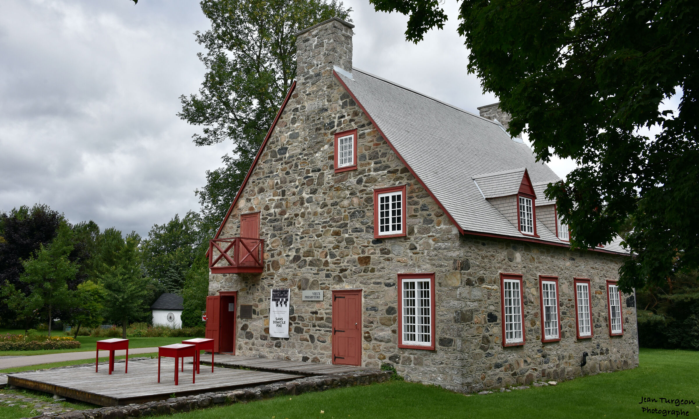 vecchio presbite... Portneuf... Canada... Vecchio posto