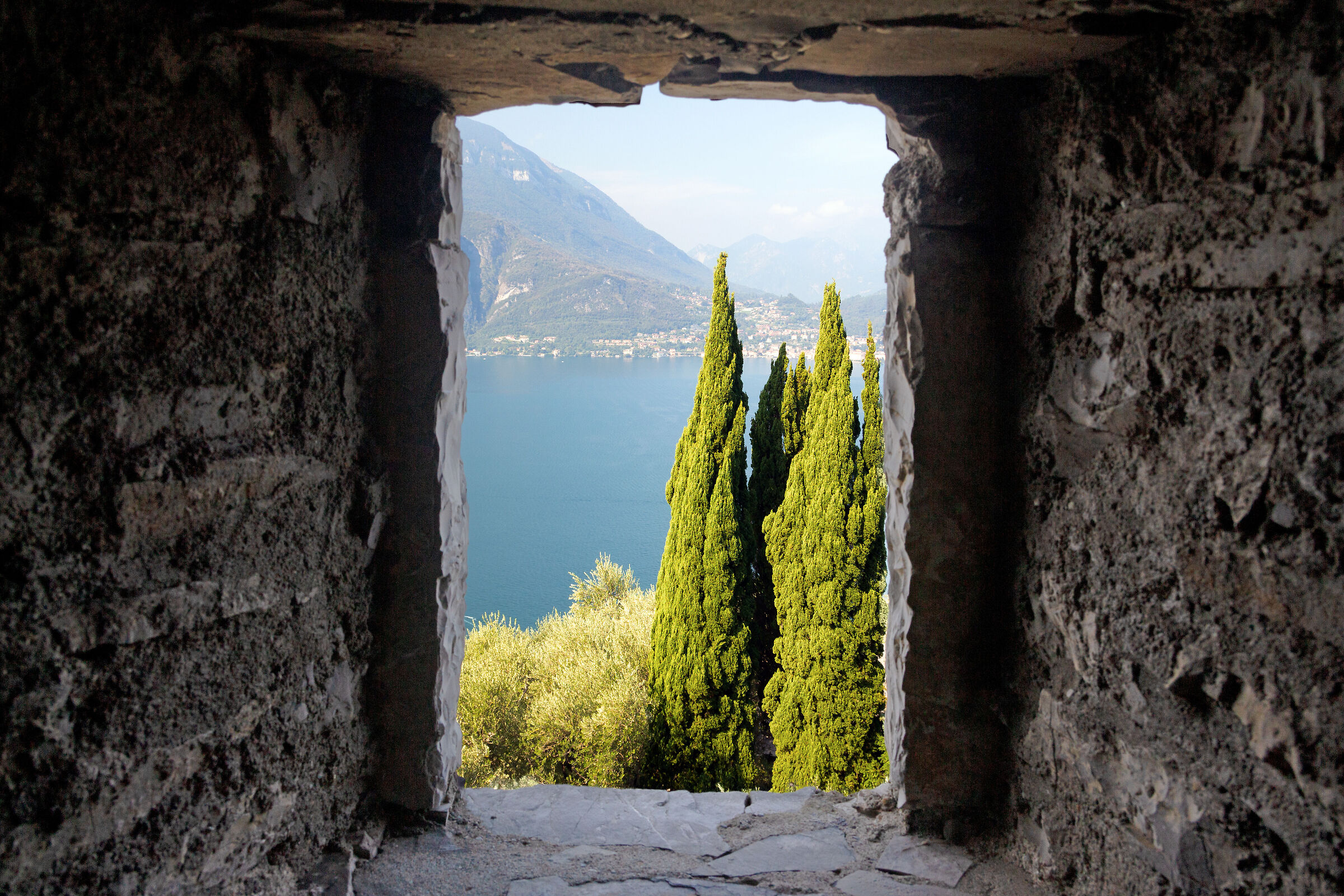 Finestra del Castello di Vezio