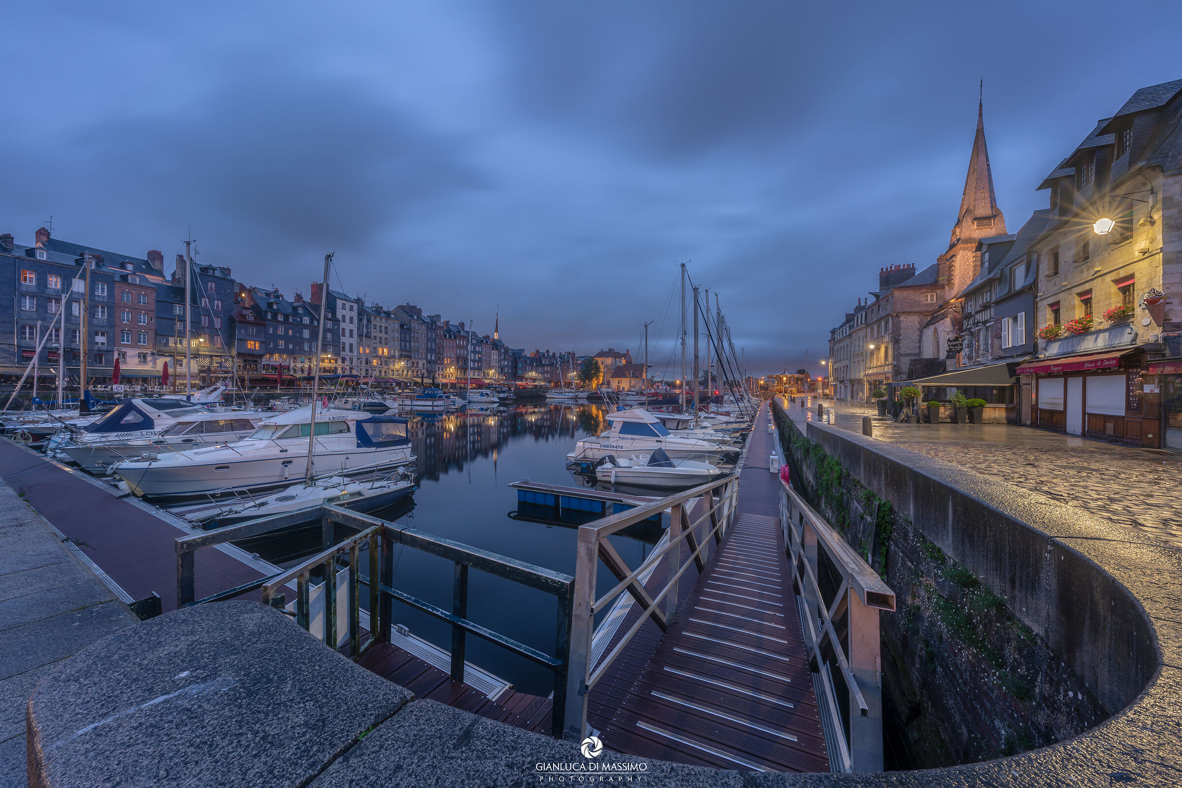 Honfleur Rainy Dawn