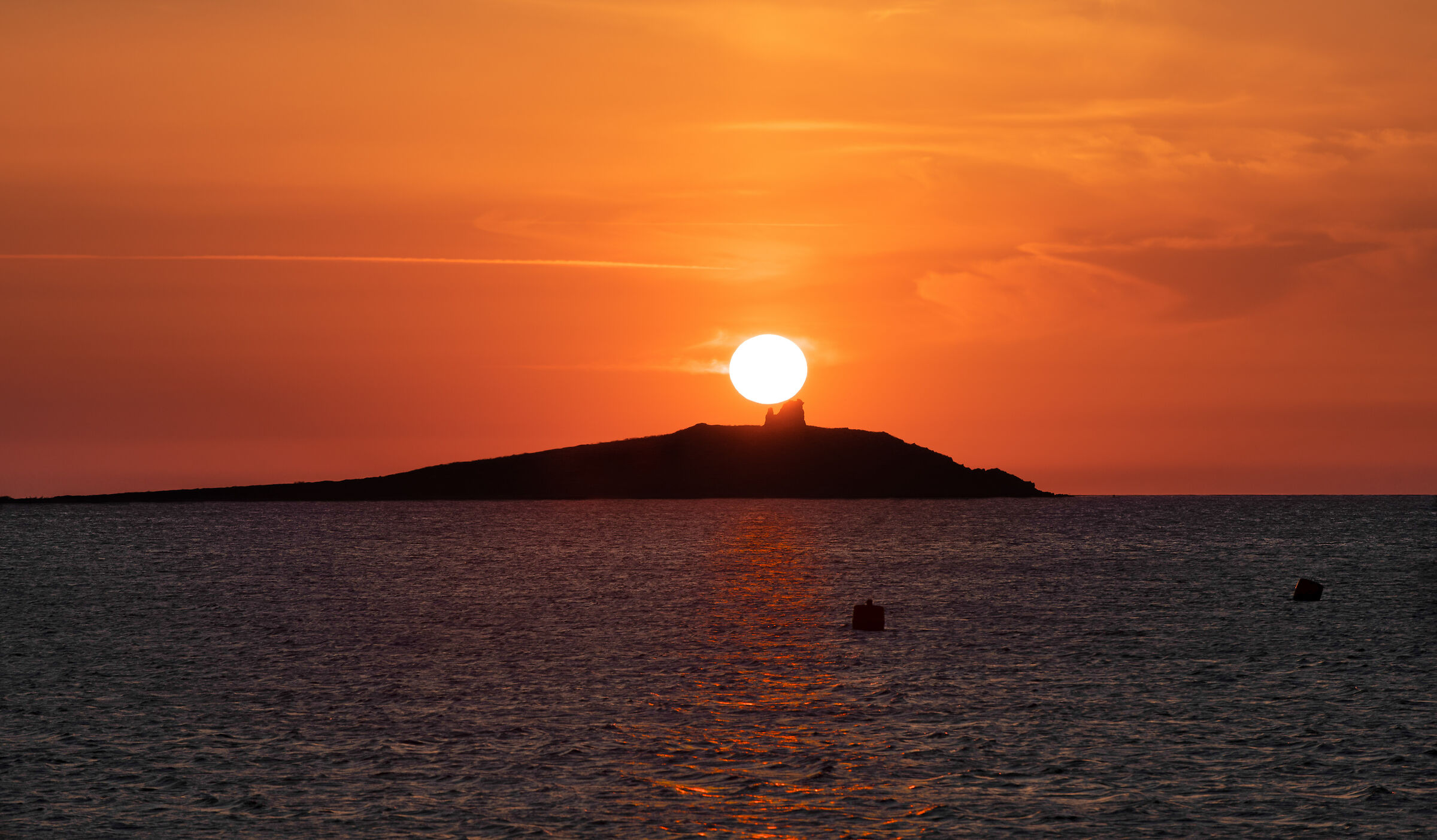 Sunset Female Islands