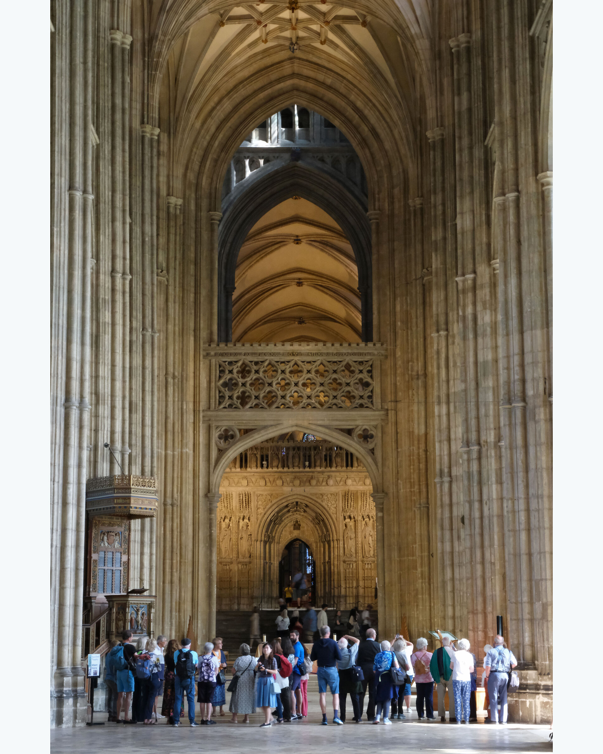 Cattedrale di Canterbury - dettagli e prospettive