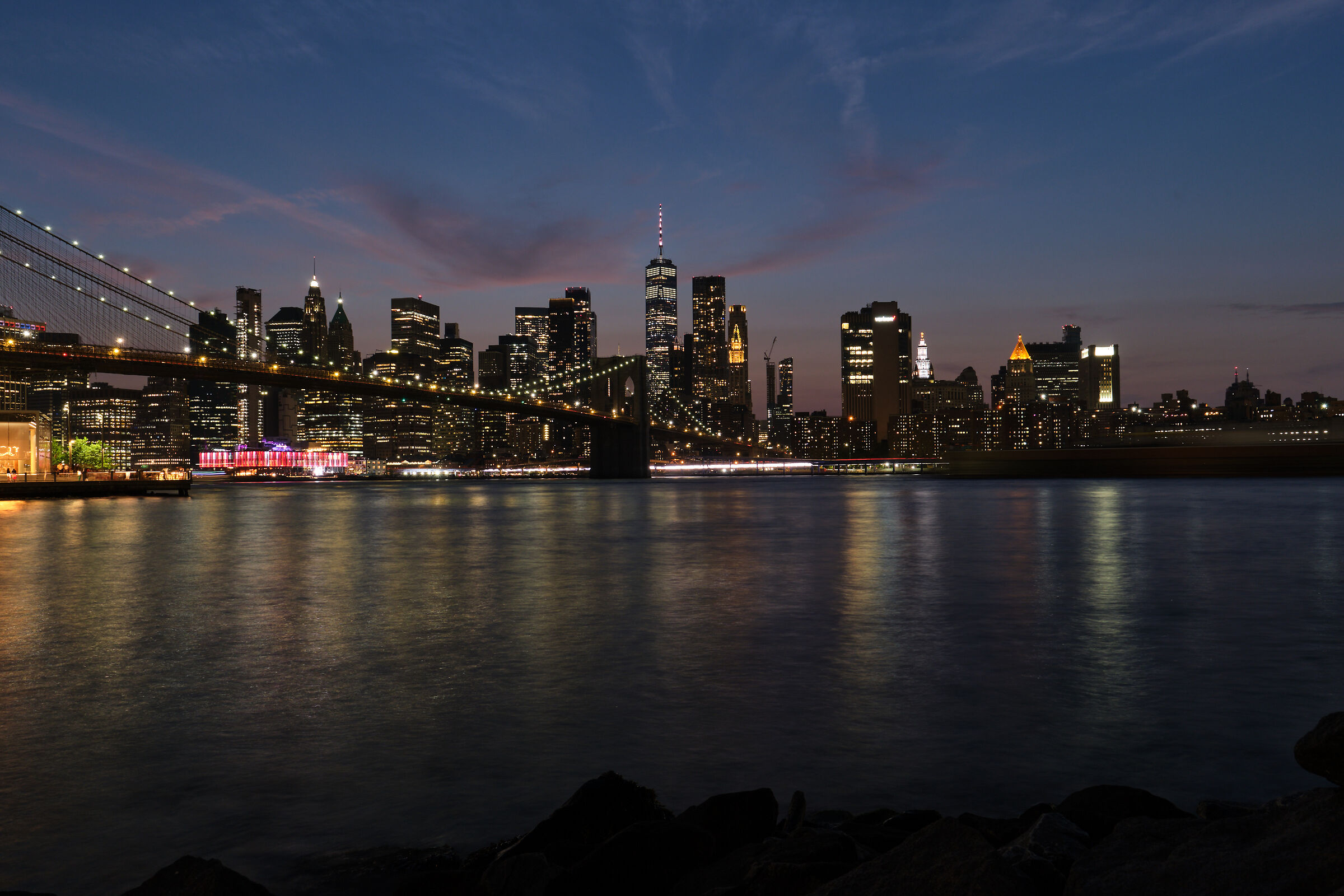 Lower Manhattan Night
