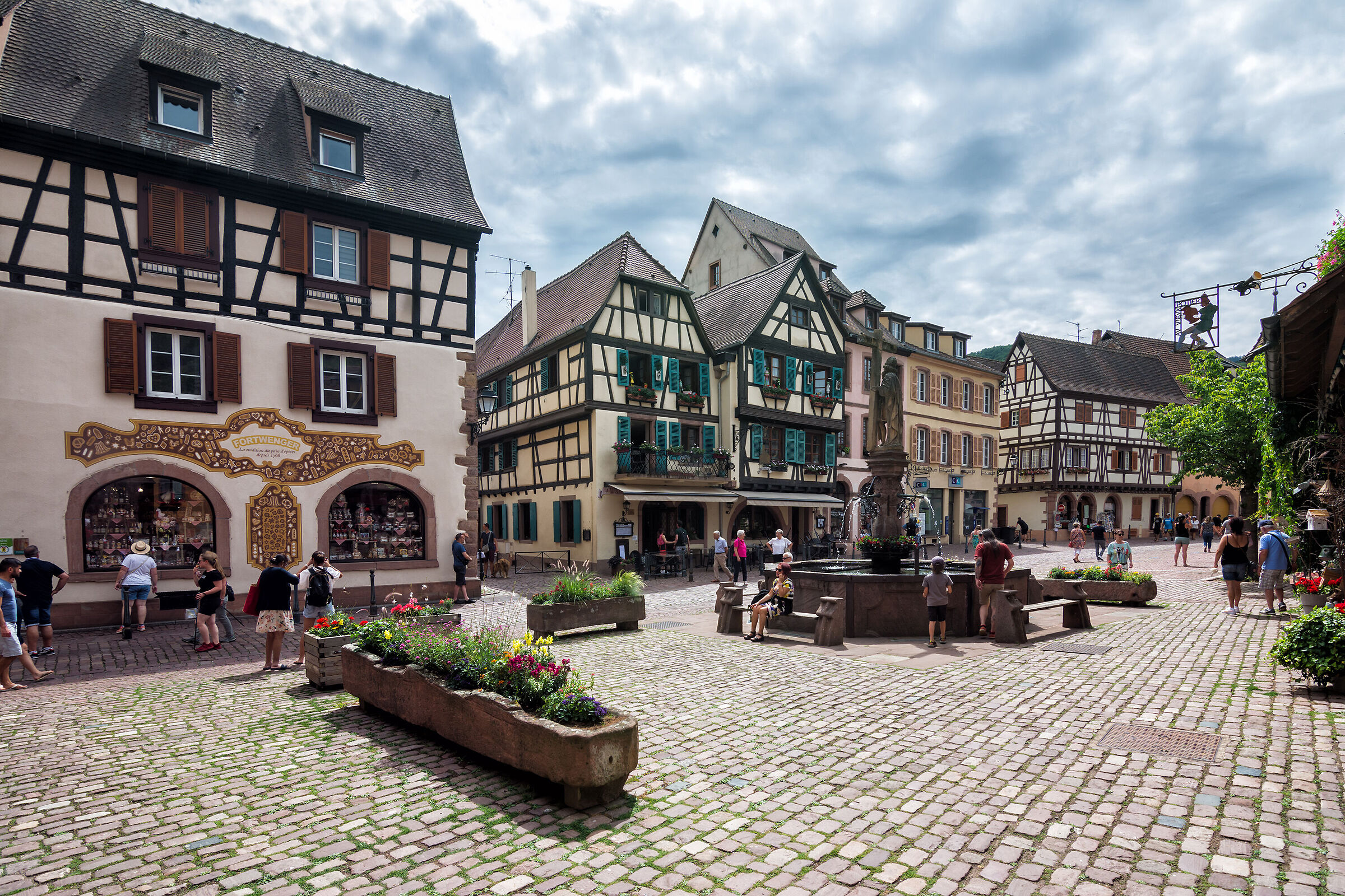 Along the streets of Kaysersberg