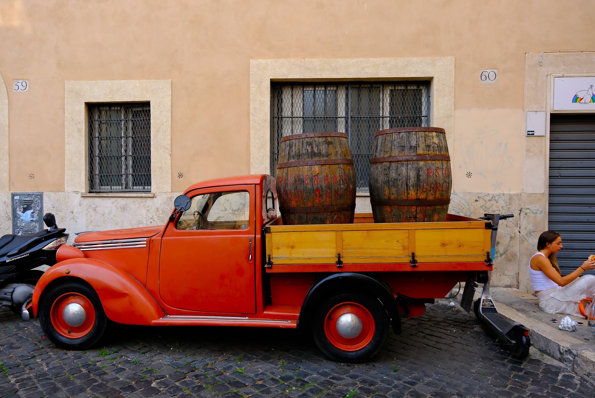 Roma- storie di strada - trasporti di altri tempi