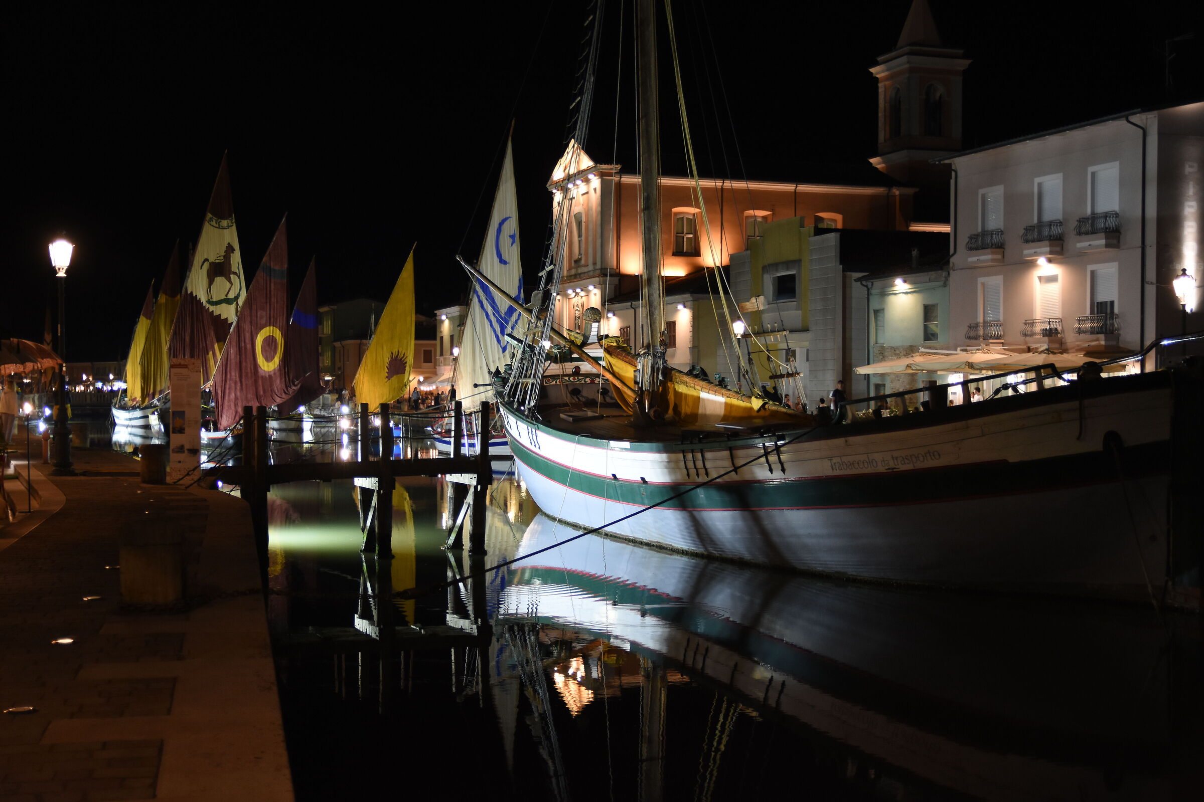 Port of Cesenatico Night