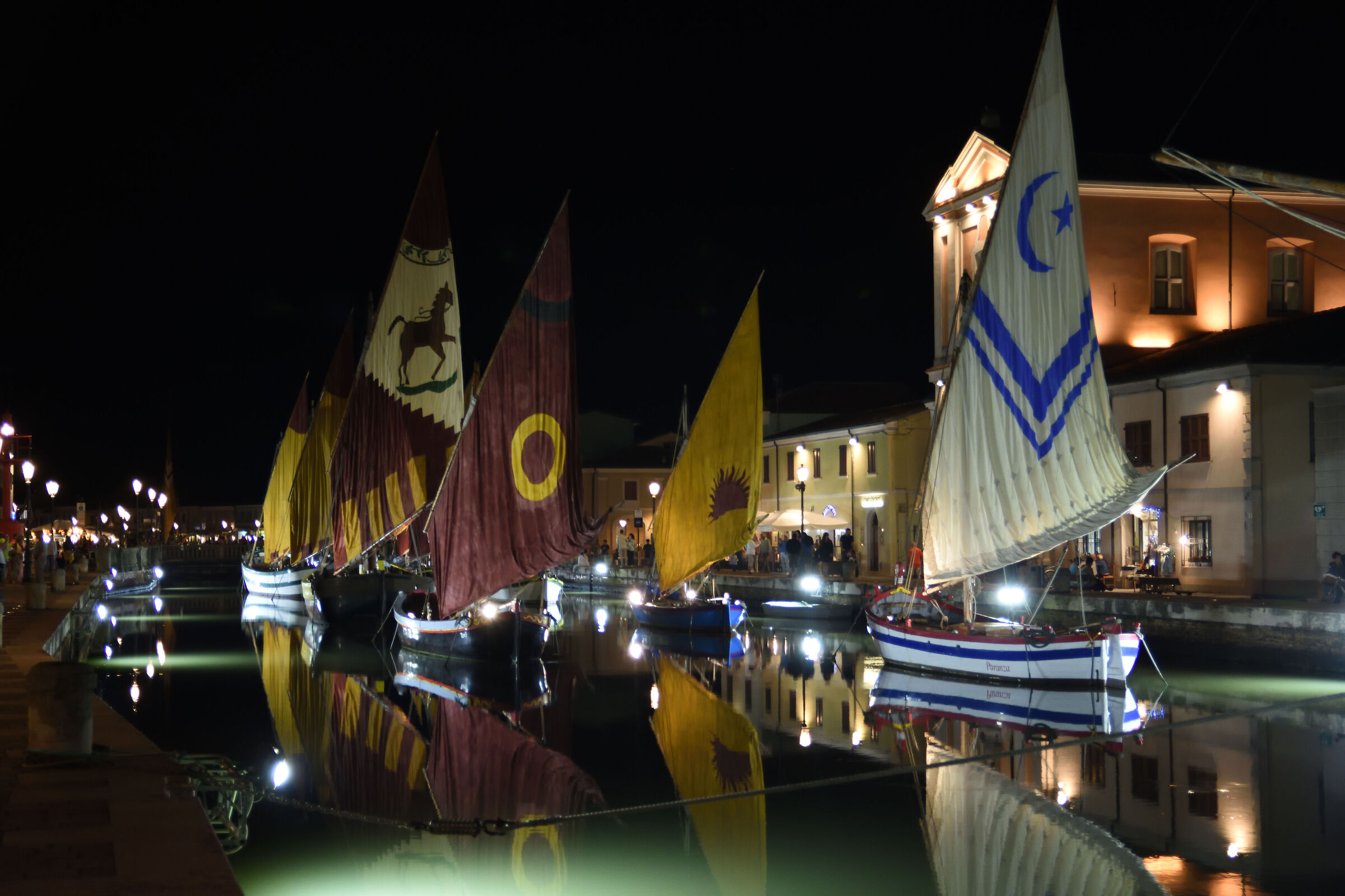 Port of Cesenatico Night