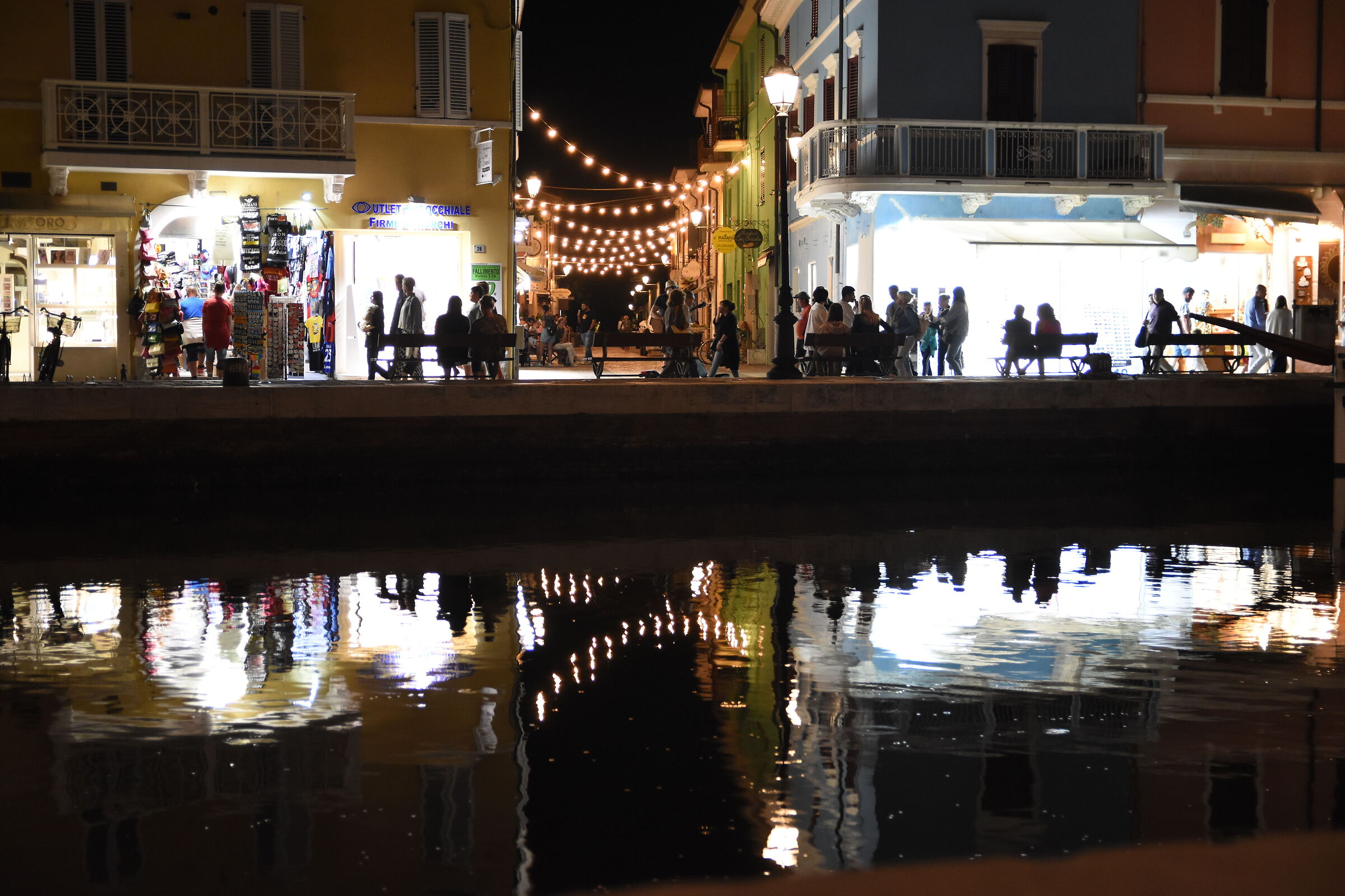 Port of Cesenatico Night