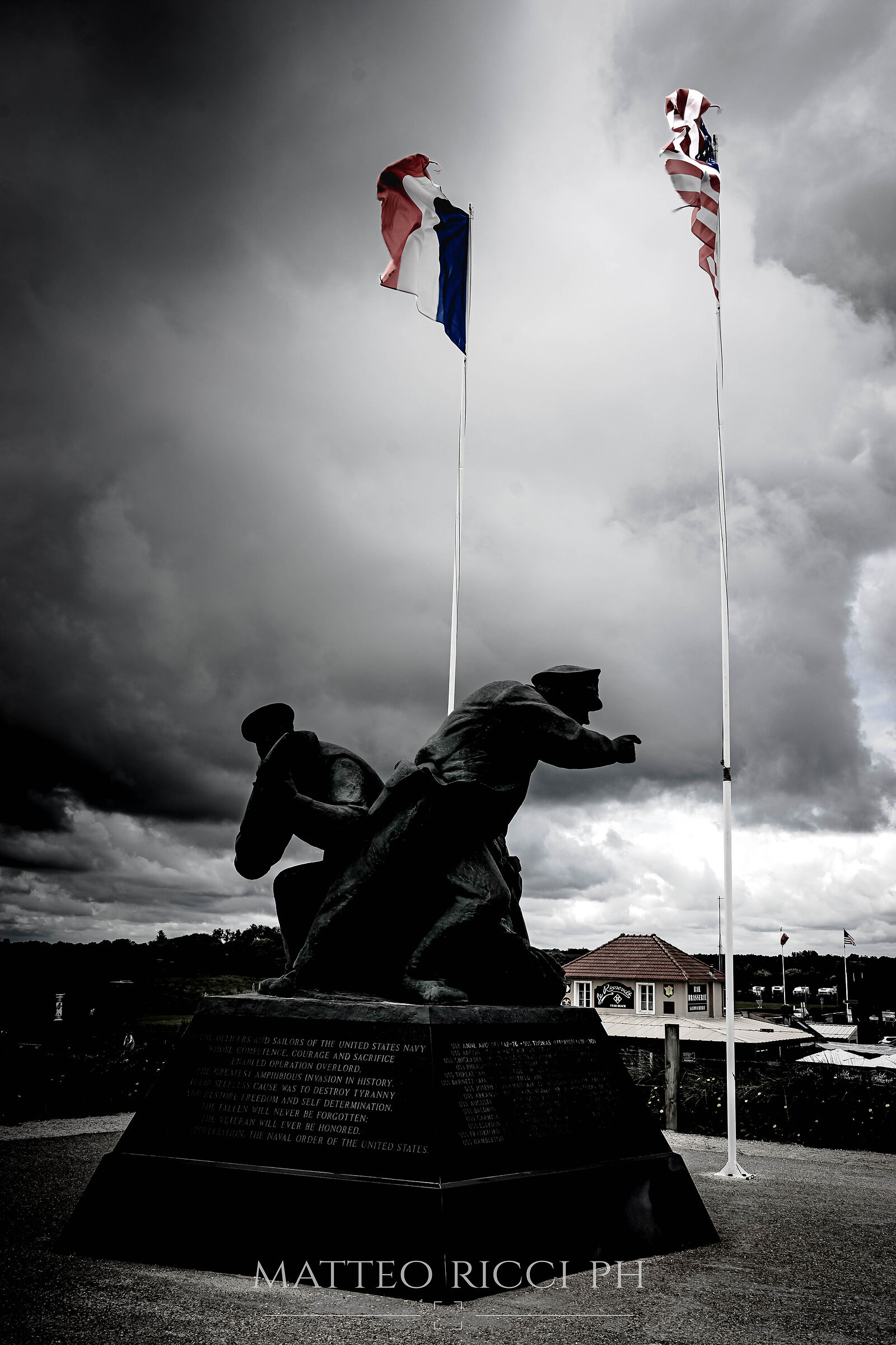 Monument to the landing...