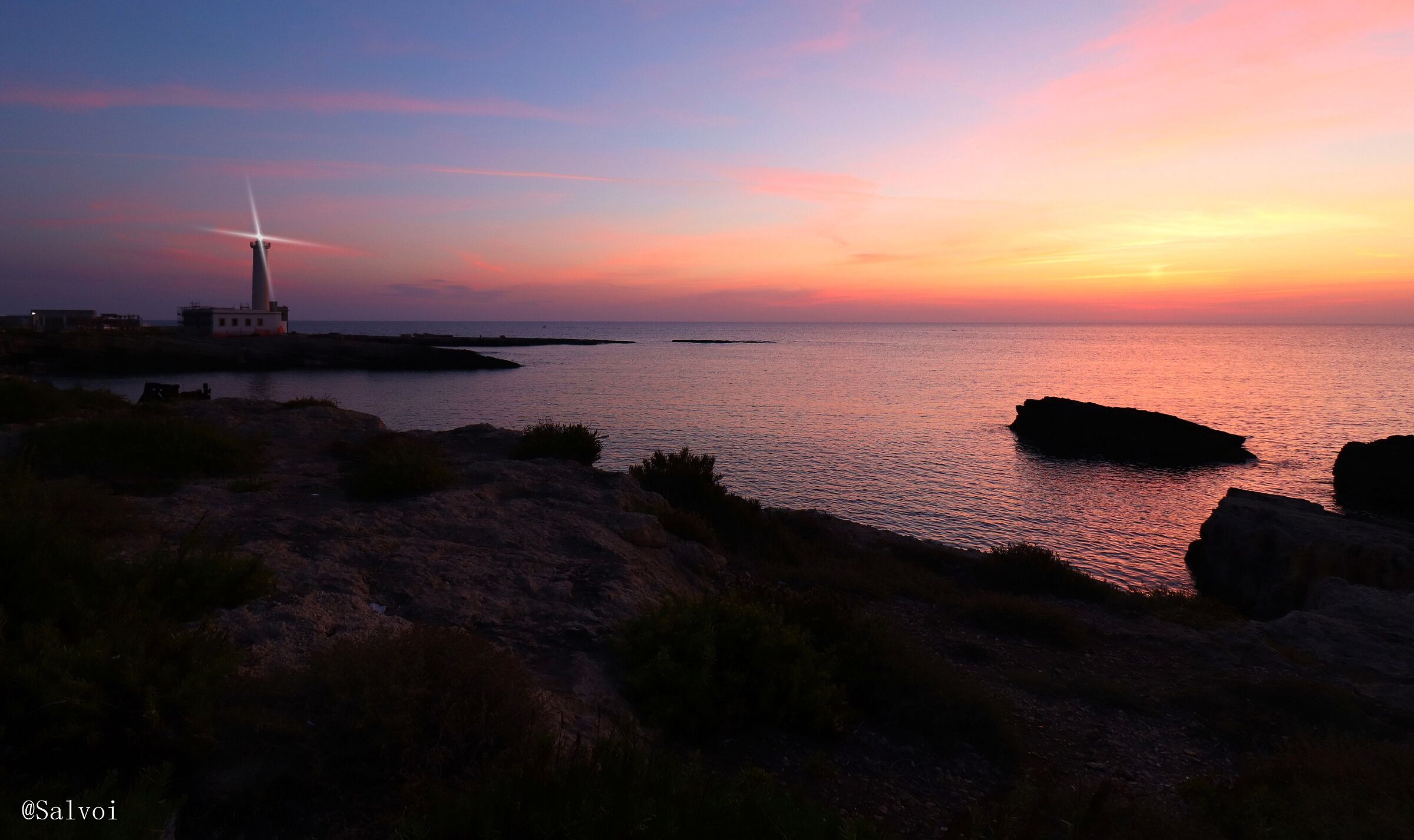 Lighthouse Santa Croce Augusta