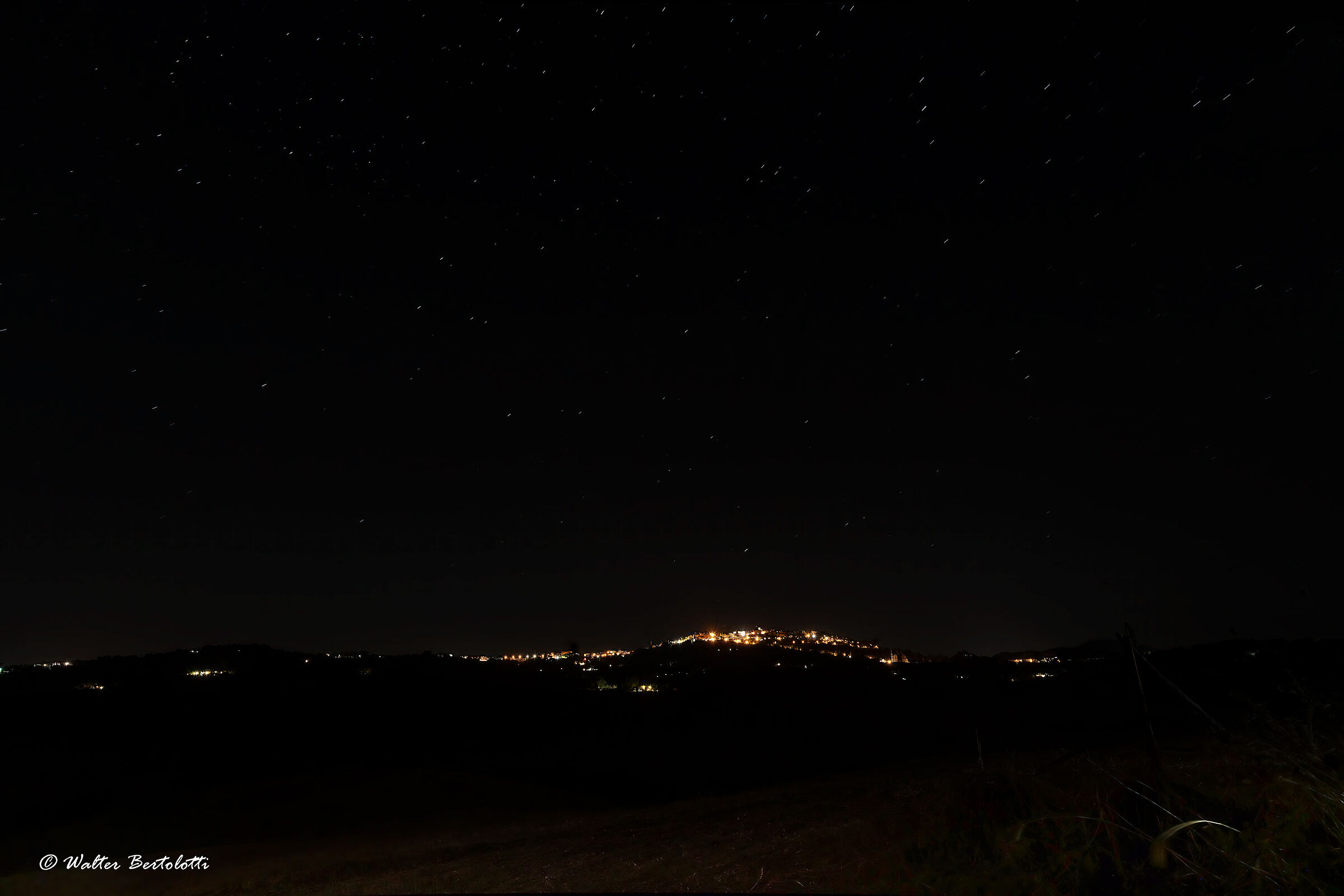 notte su Montepulciano