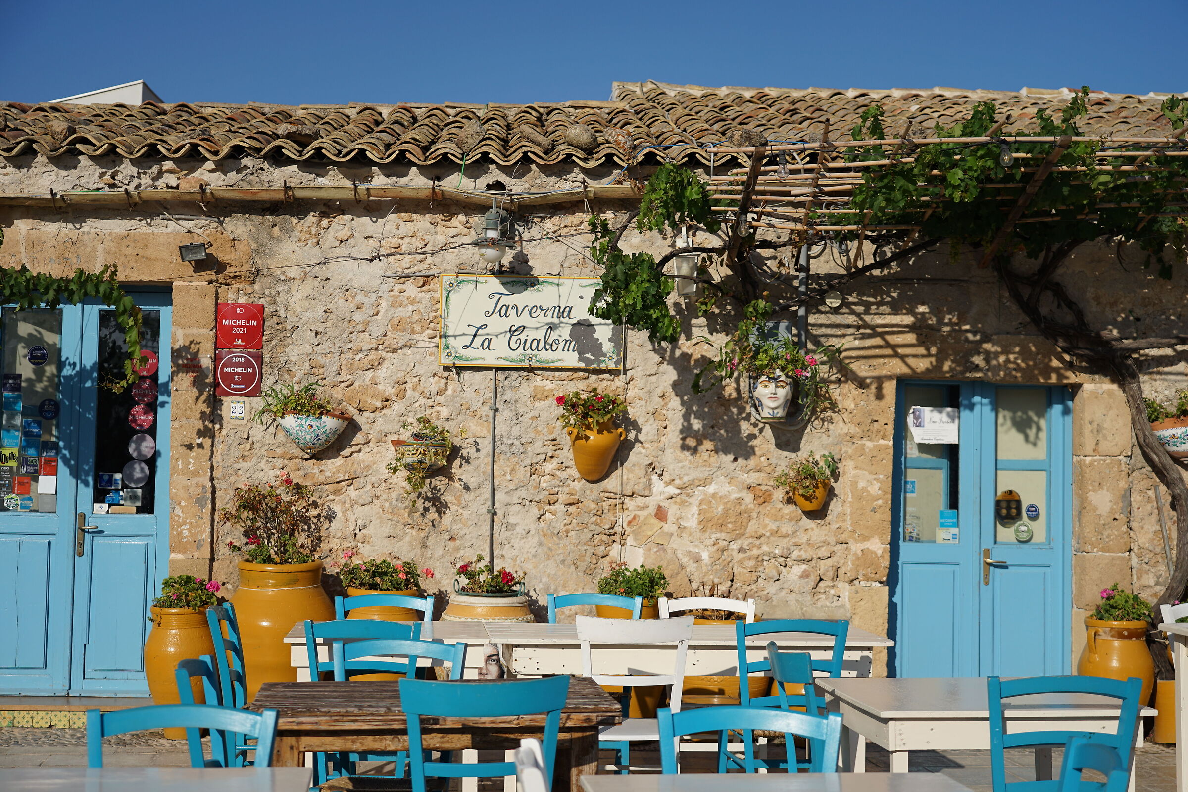 The colors of Marzamemi