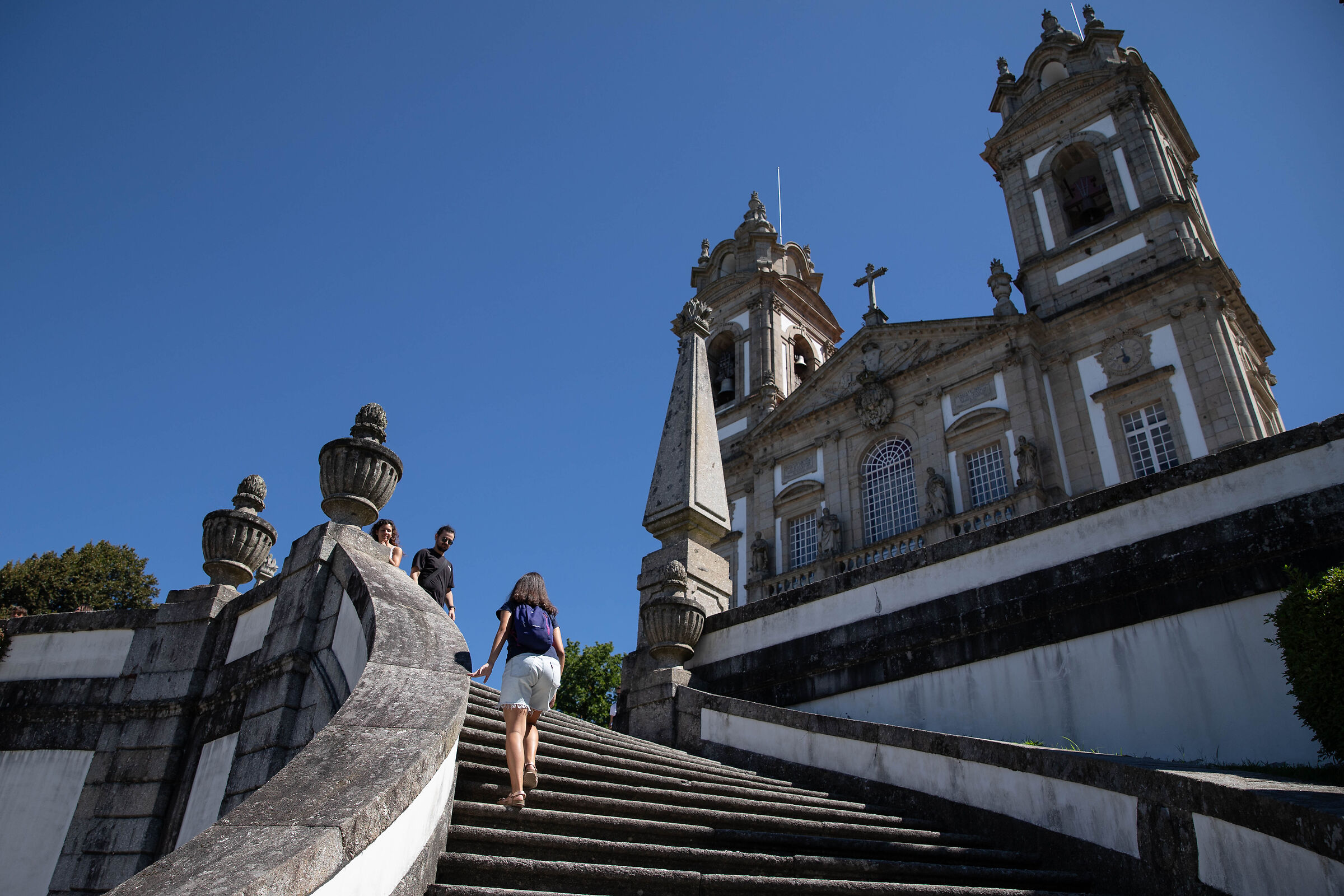 stairs and shrines
