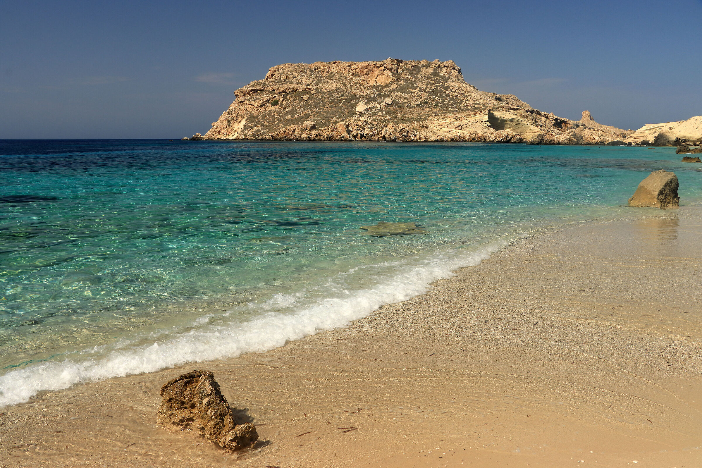 Karpathos 23 - Lefkos, crystal clear water