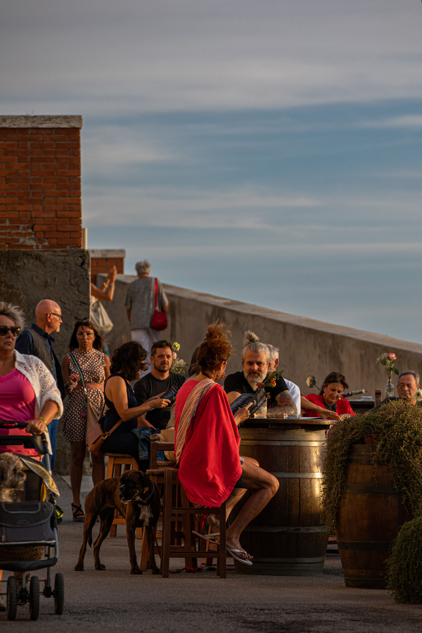 In the light of the last sun!