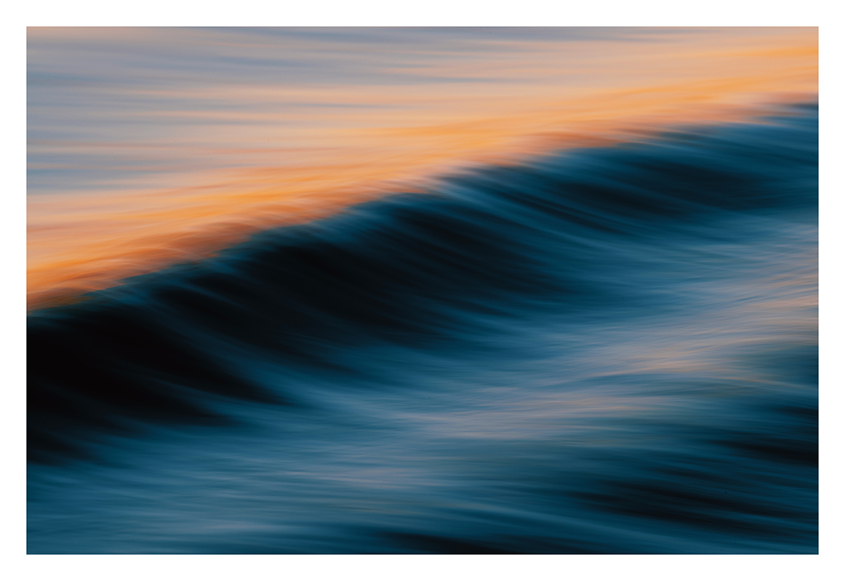 Sea brushstrokes