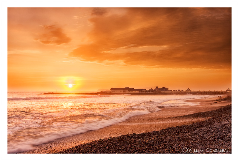 Costa Verde At Sunset