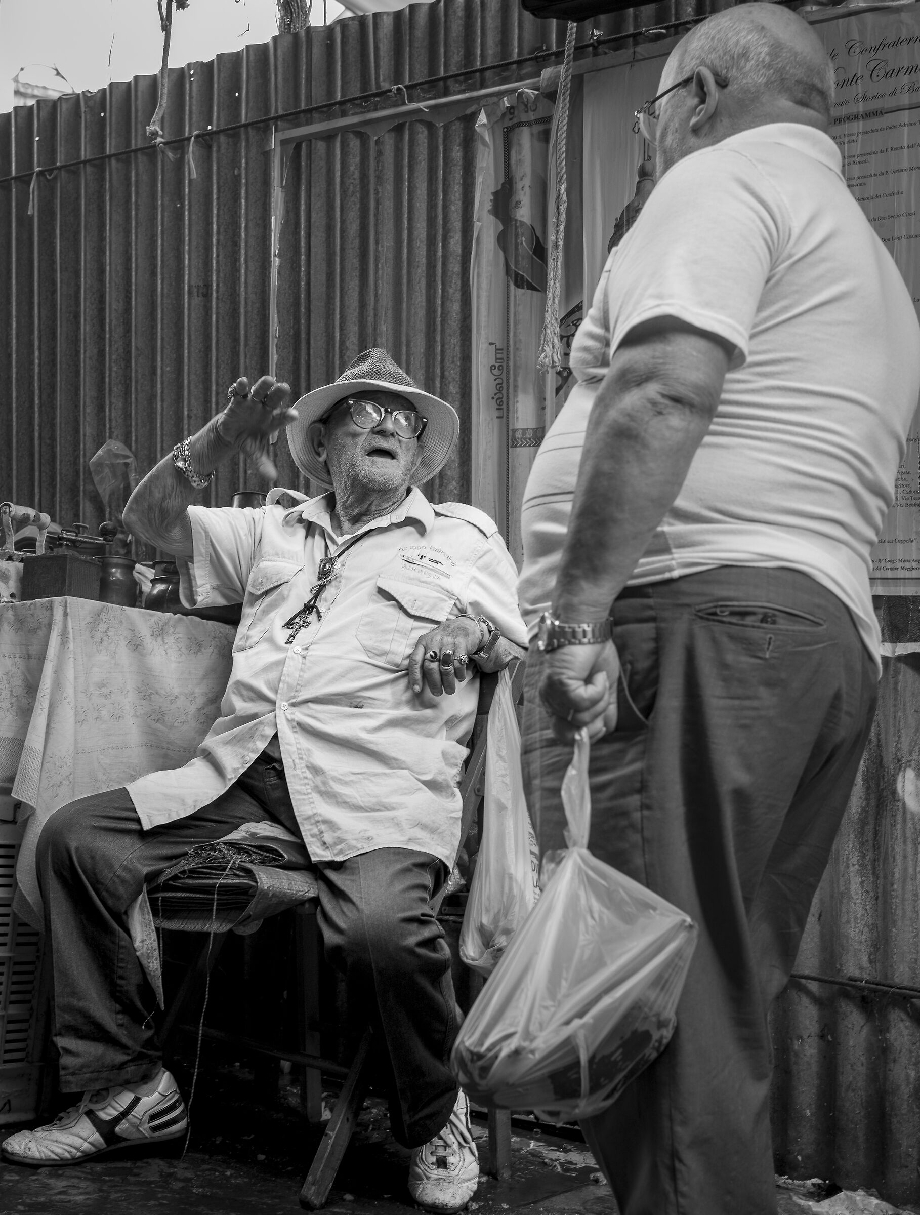 Personaggi del mercato di Ballarò