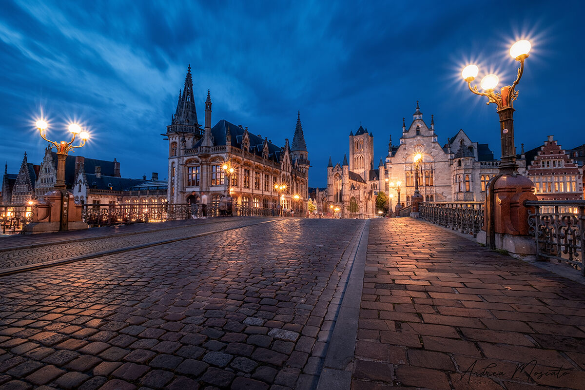 Saint Michael's Bridge - Ghent (Belgium)