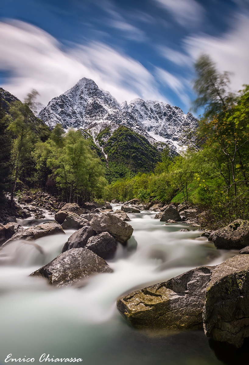 Gesso Valley ... snowfall late!