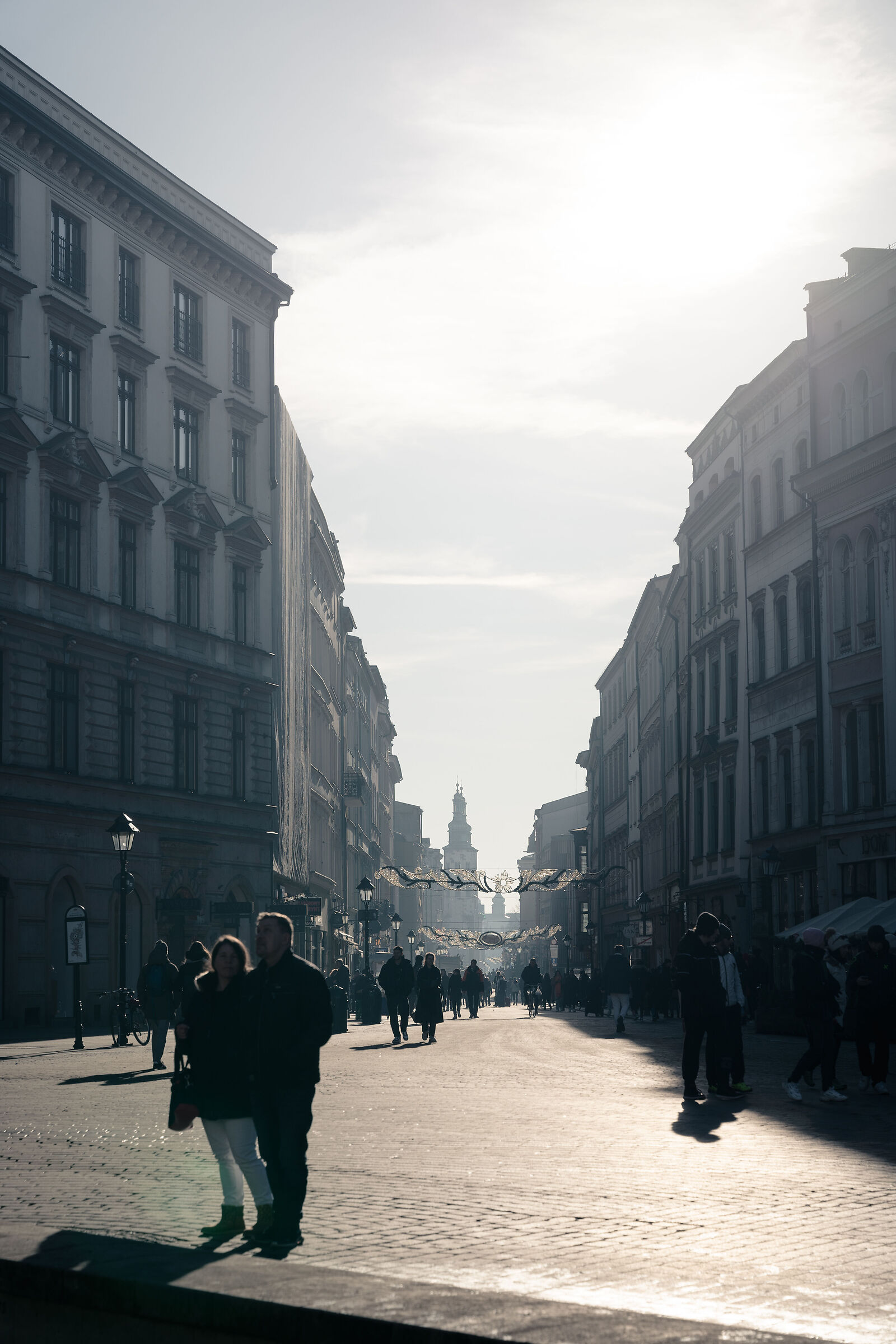 The streets of Krakow