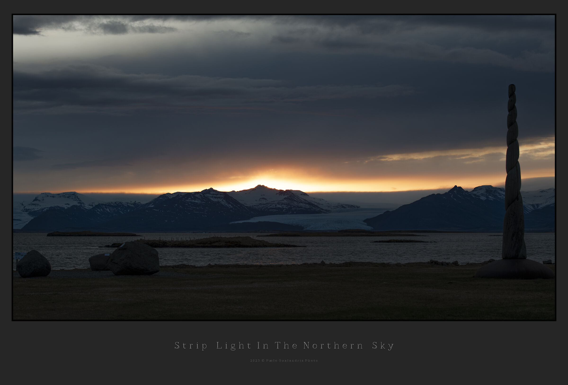 Strip Light In The Northern Sky