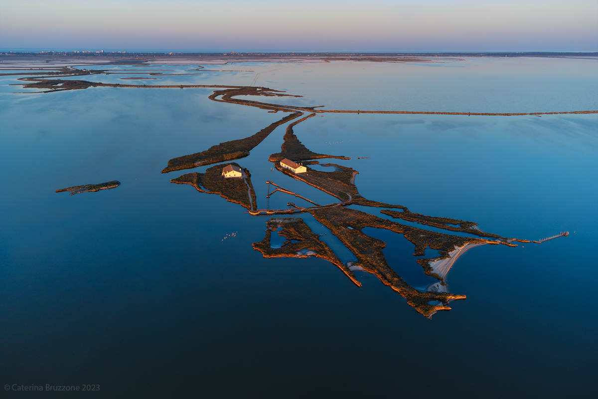 Remote northern islands... No, Comacchio