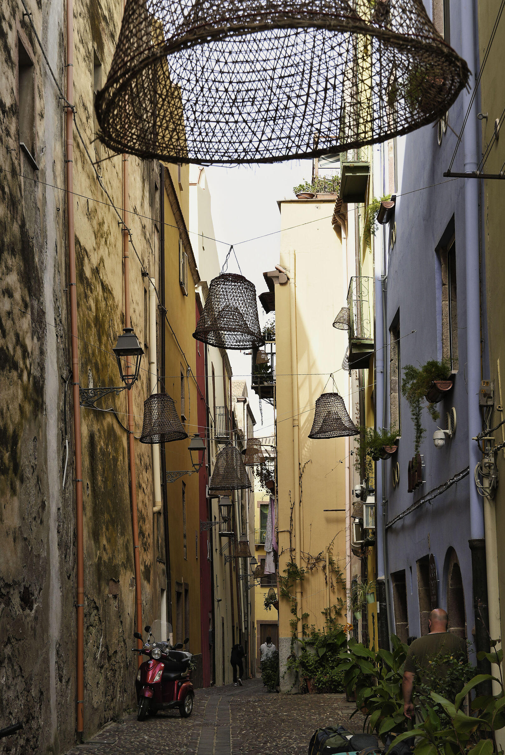 in Bosa among the alleys