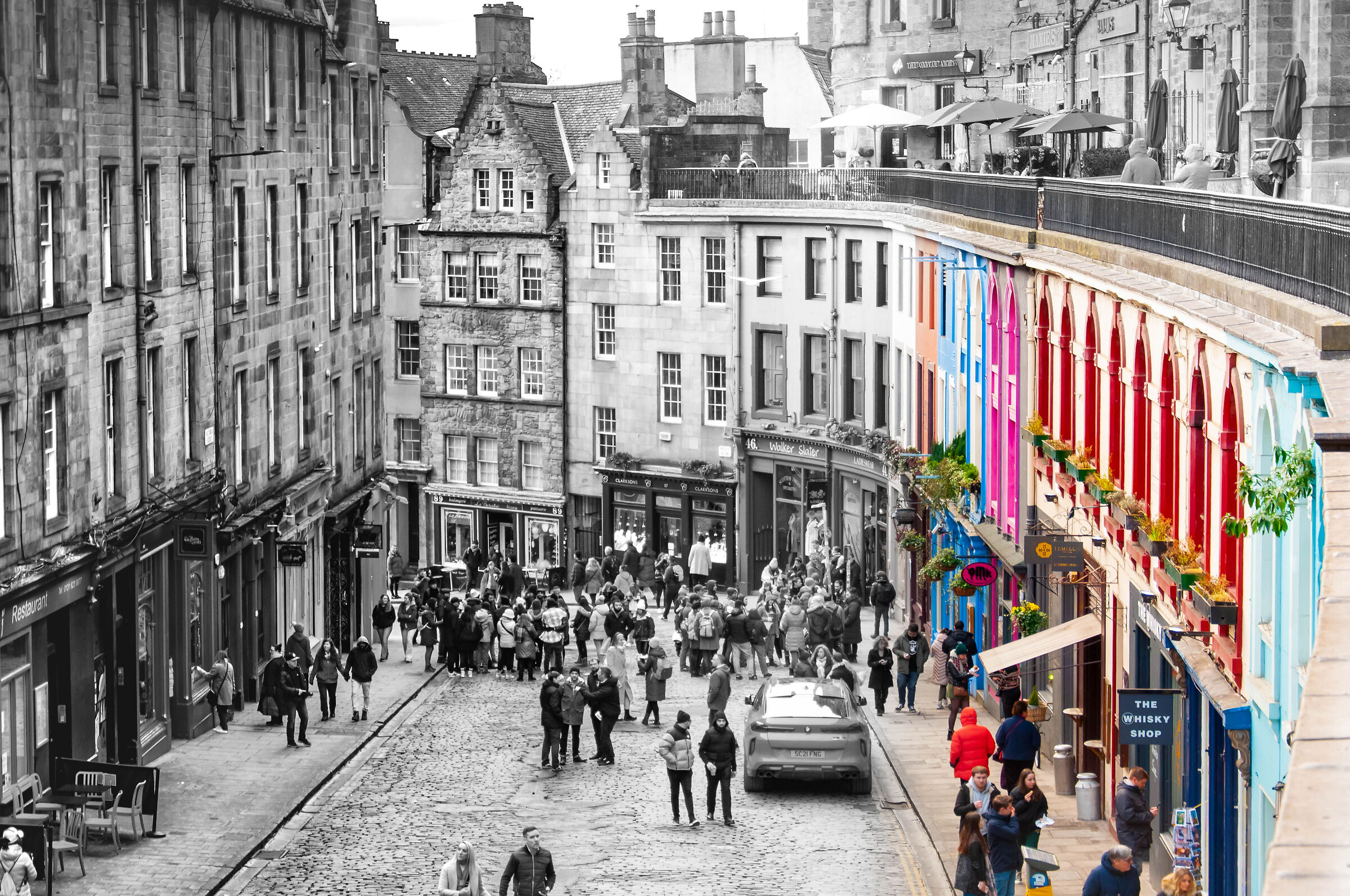 Edimburgo,il nuovo incontra il vecchio