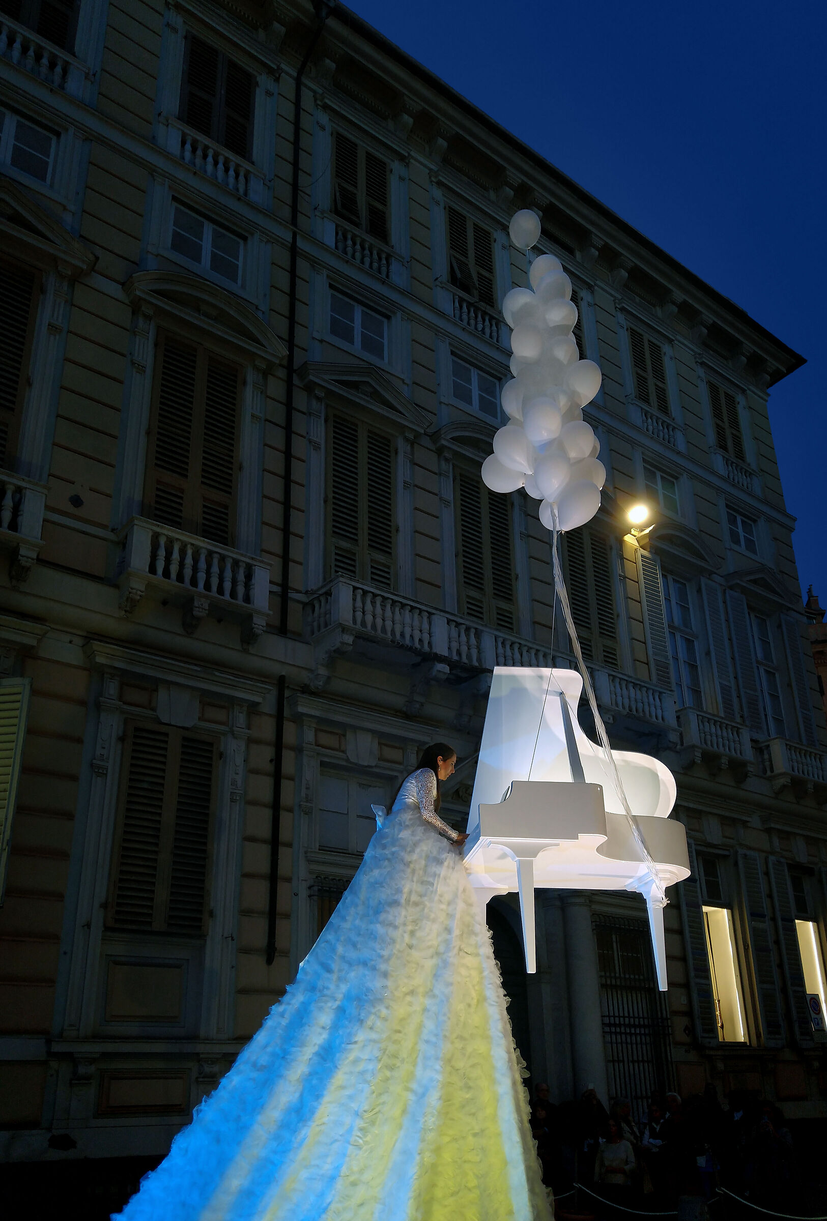 And without wings and without net...