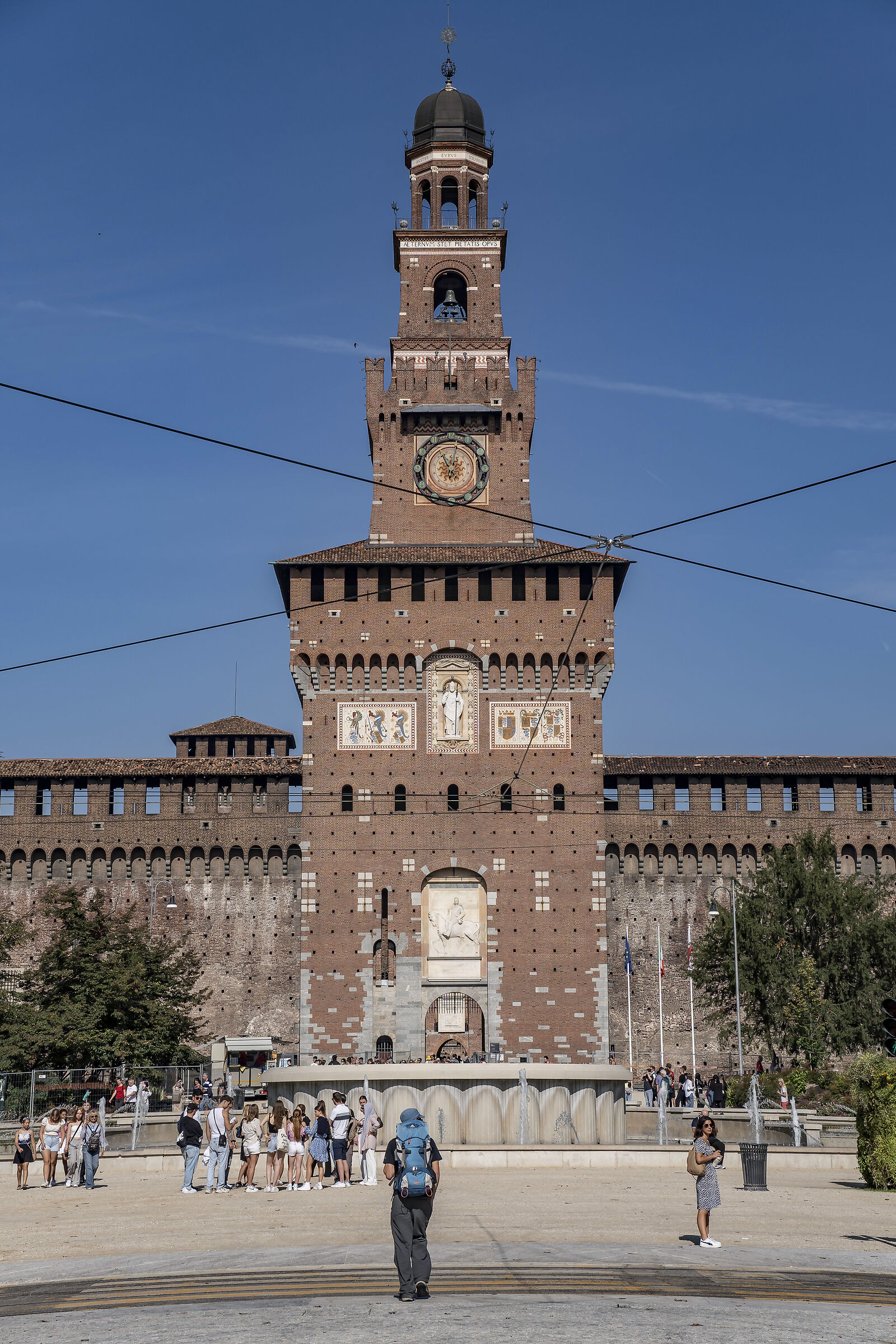 Torre del Filarete. Martedì 19 settembre 2023. 10:59.