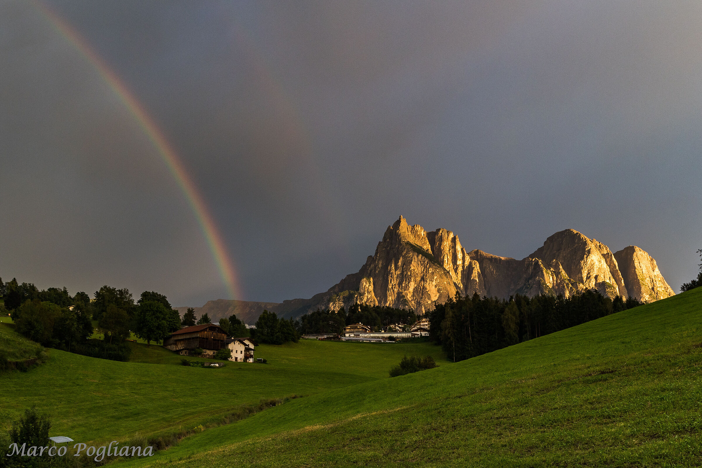Sciliar after the rain