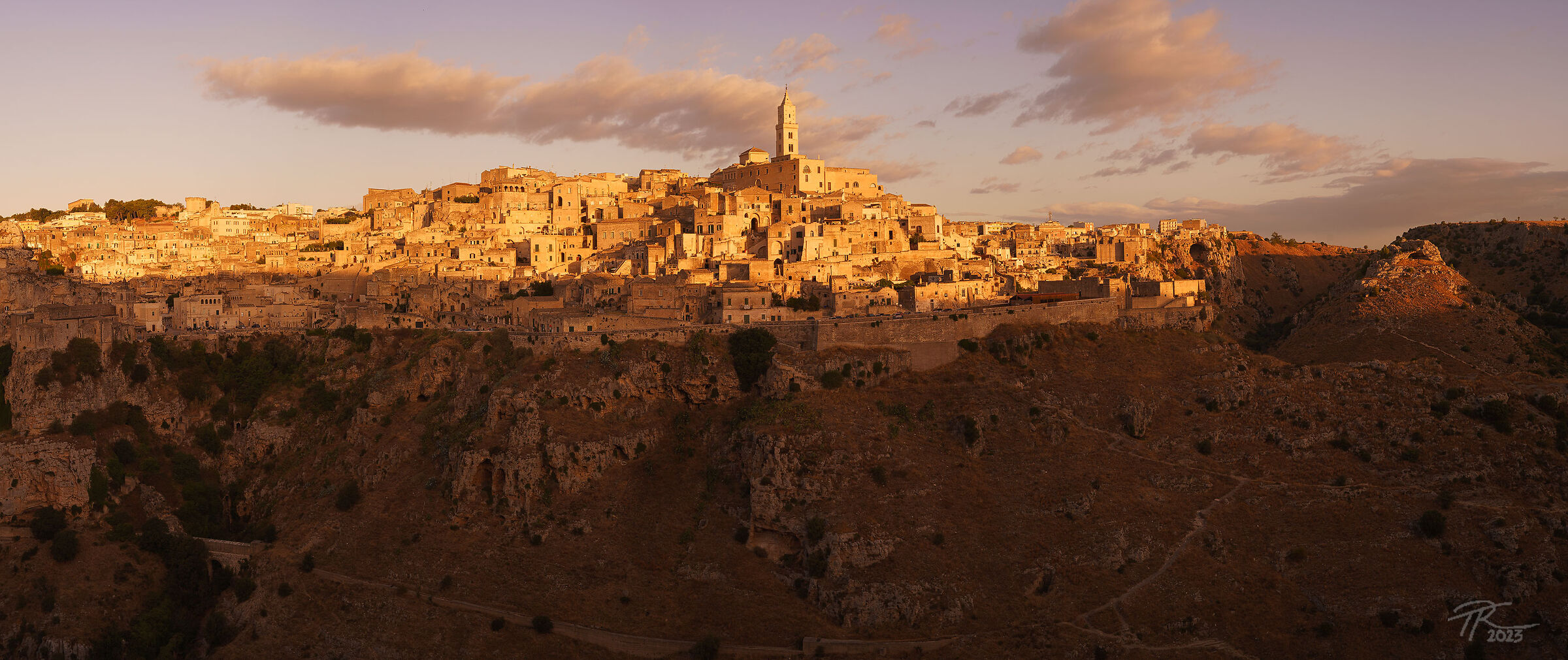 Early light on Matera