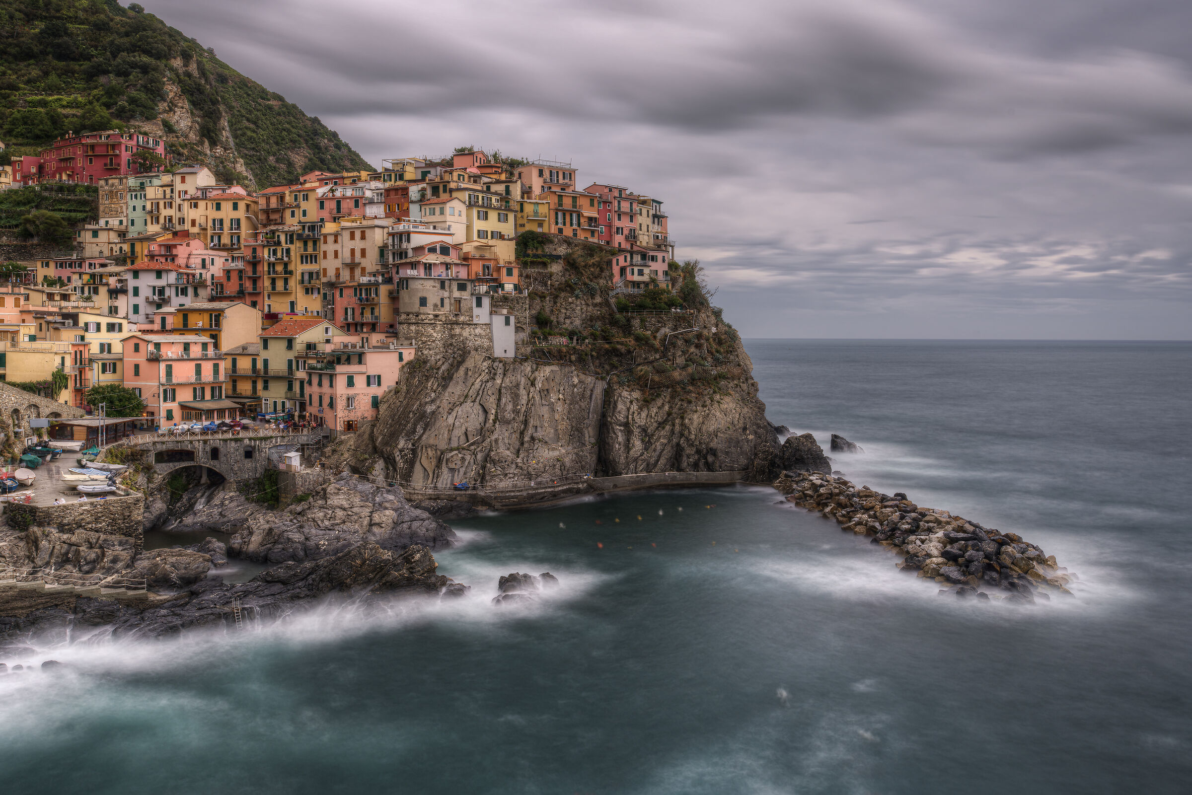 Manarola in versione autunnale