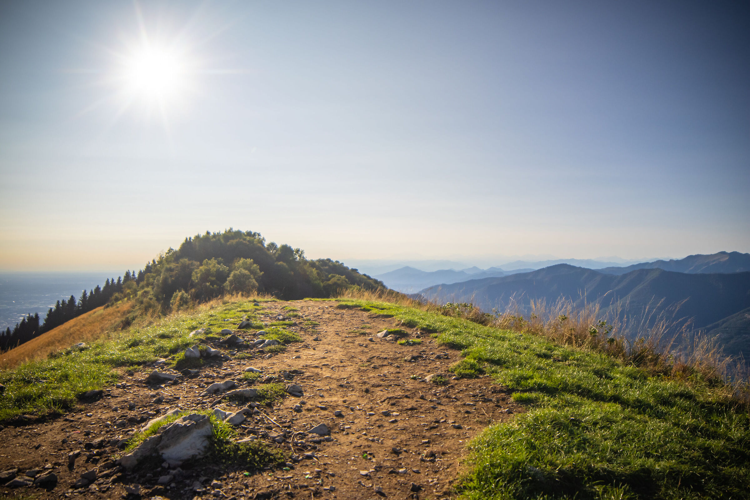 La cima del Monte Bolettone