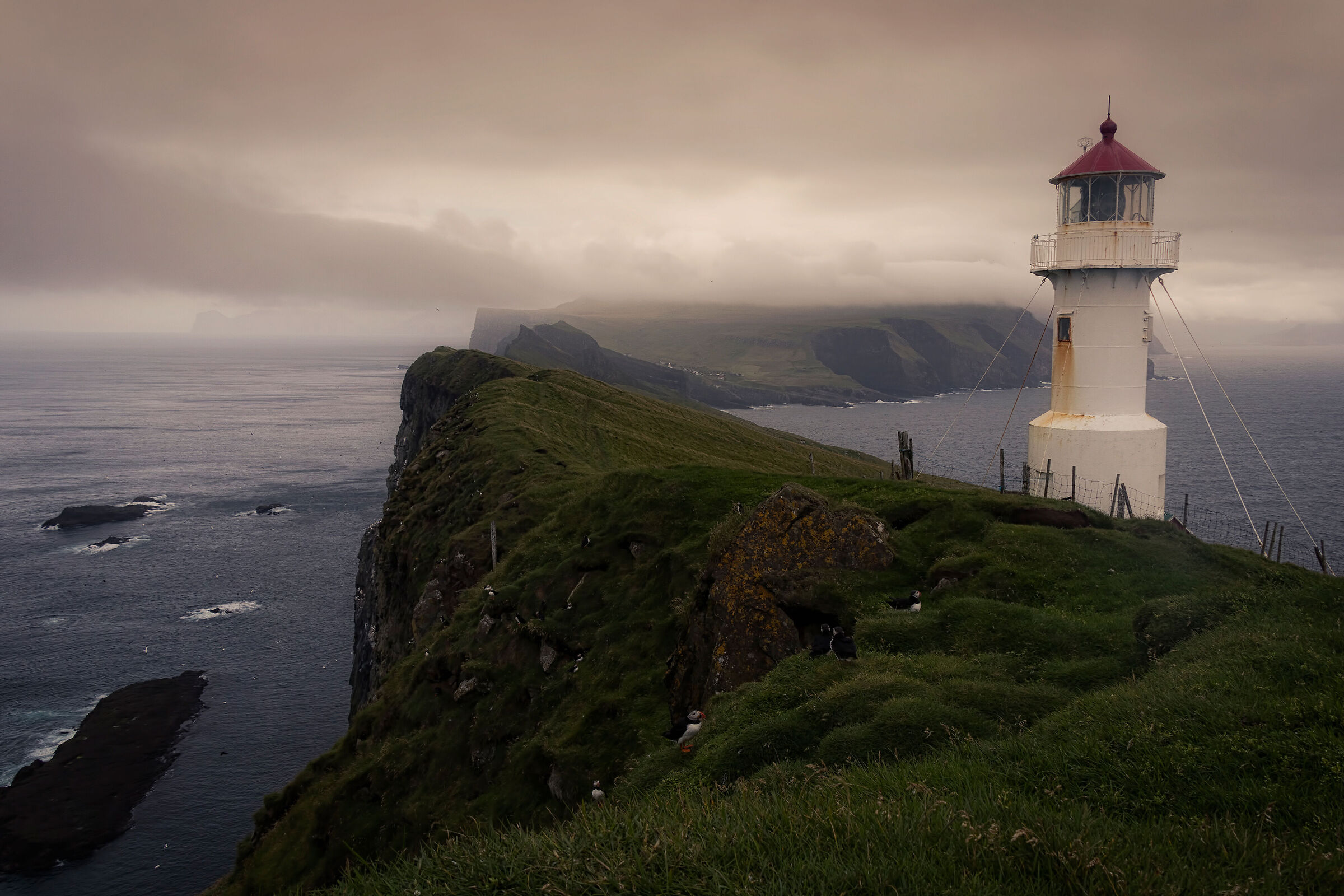 Mykines Holmur lighthouse
