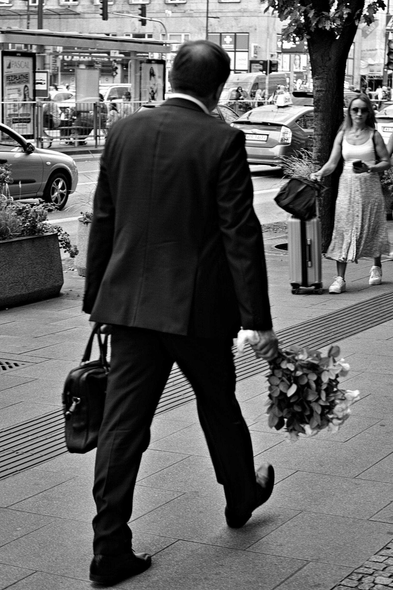 Will he give these flowers or maybe...