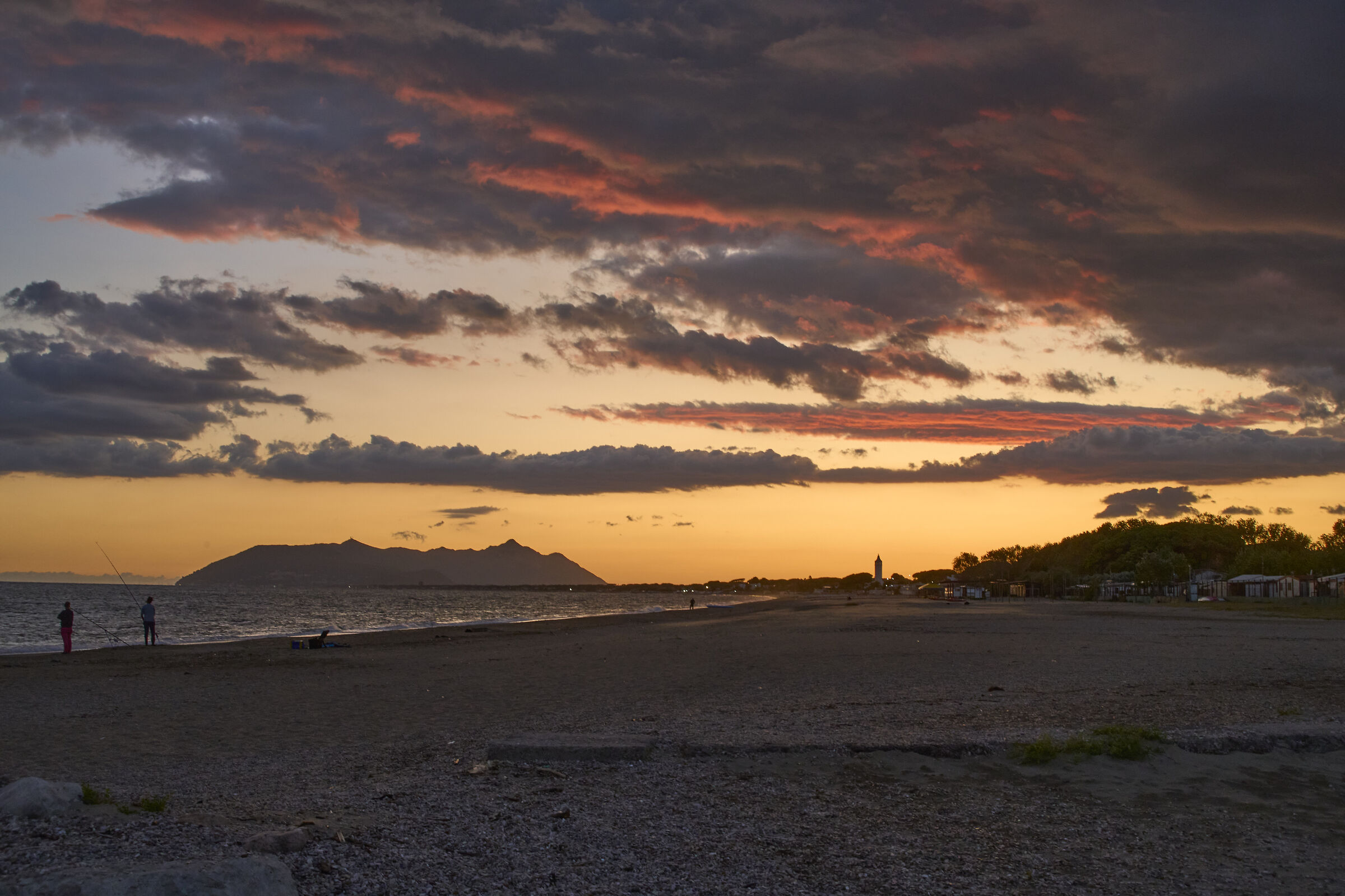 Sunset in Terracina