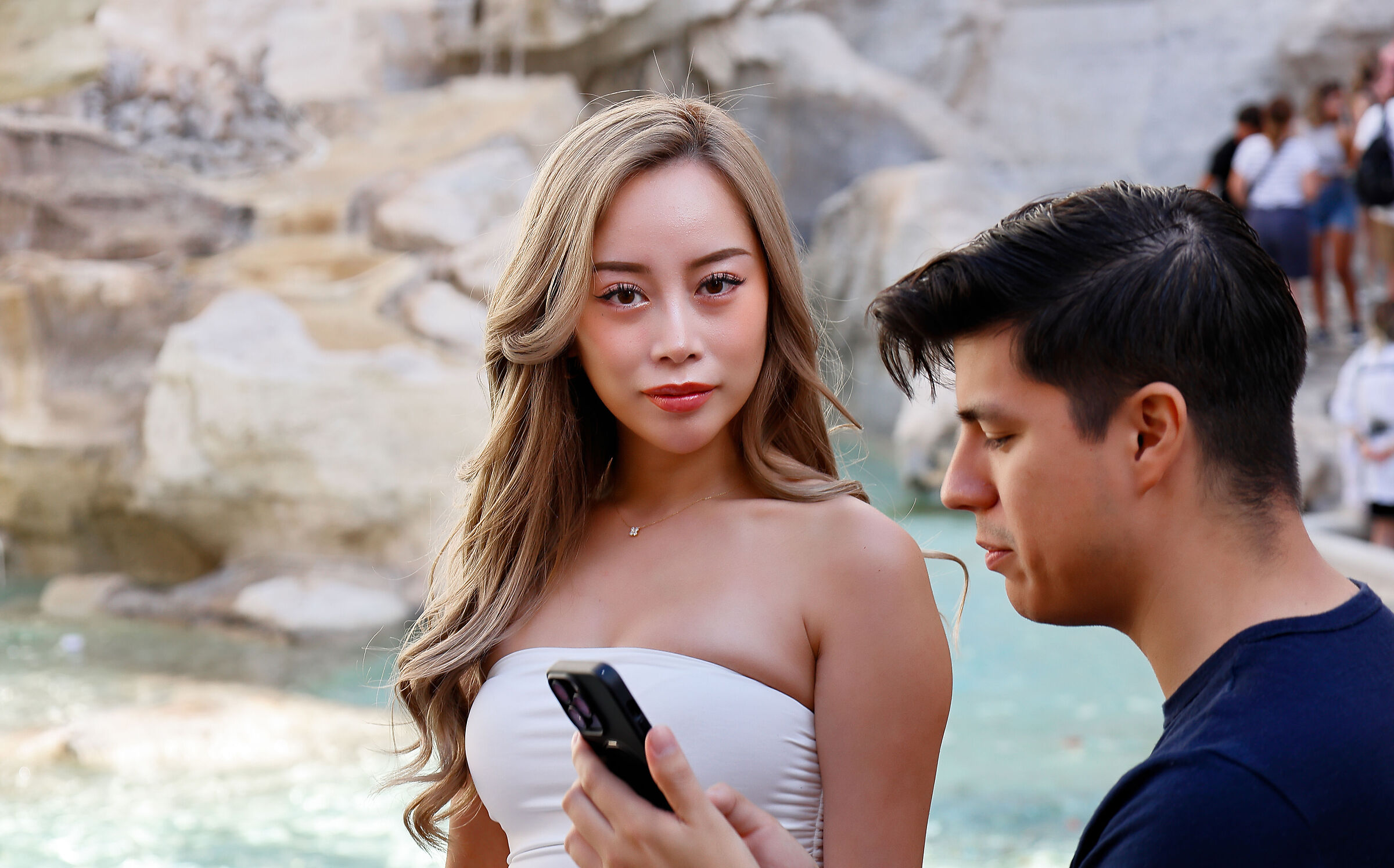 She is not a smartphone model