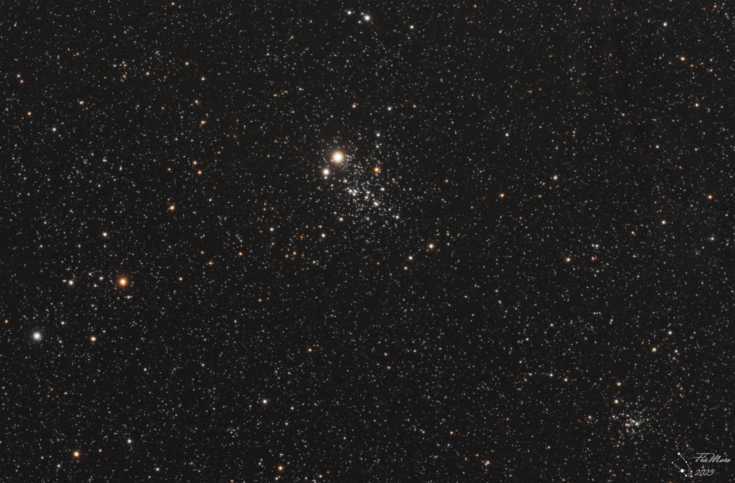 NGC 457 o Ammasso della Civetta
