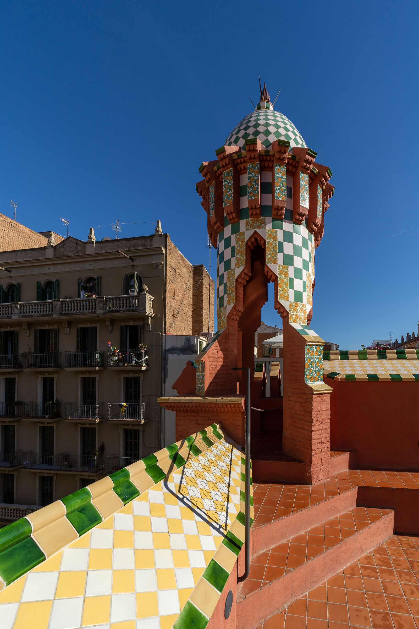 Il "minareto" di Casa Vicens