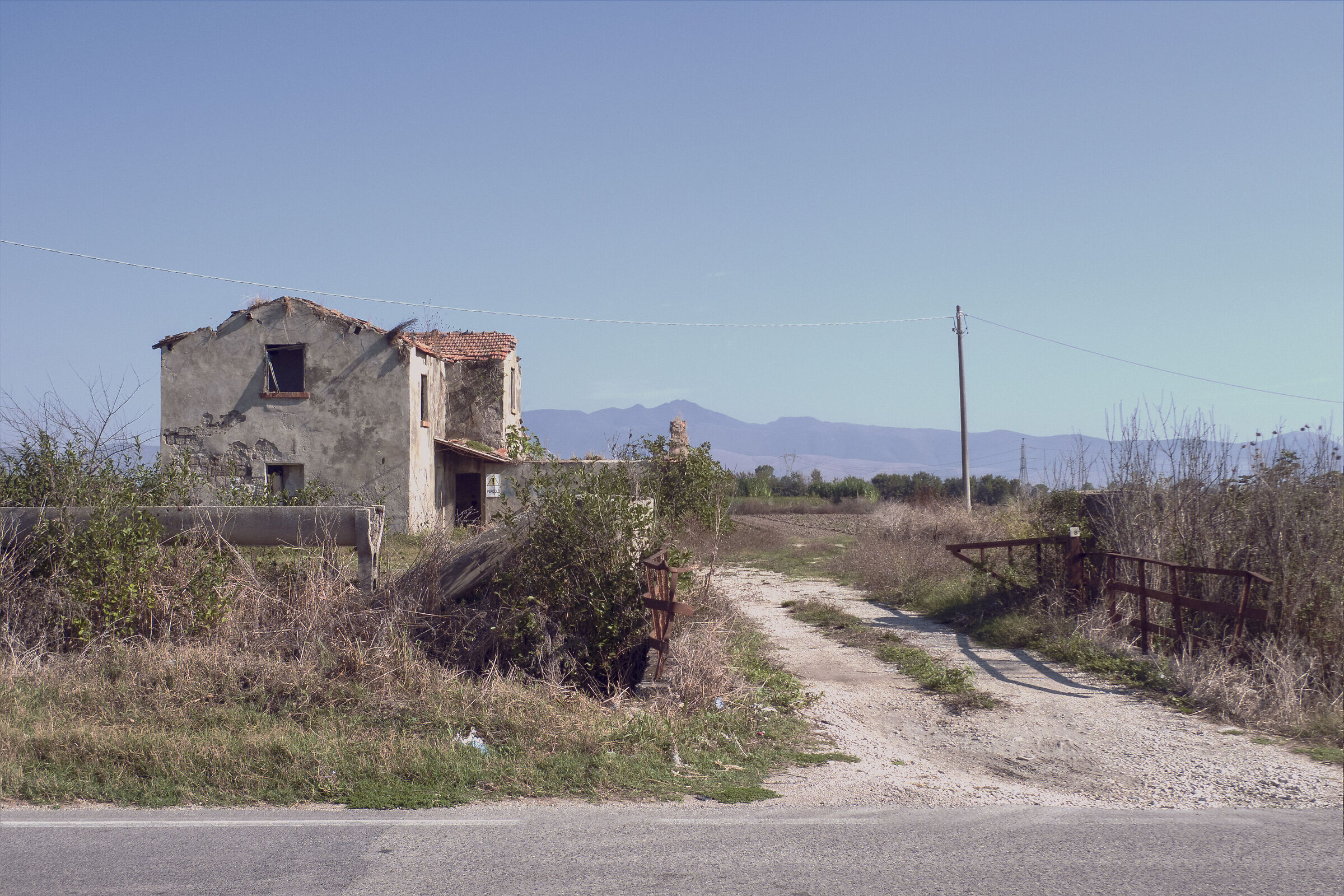 High Caserta. Towards the sea.