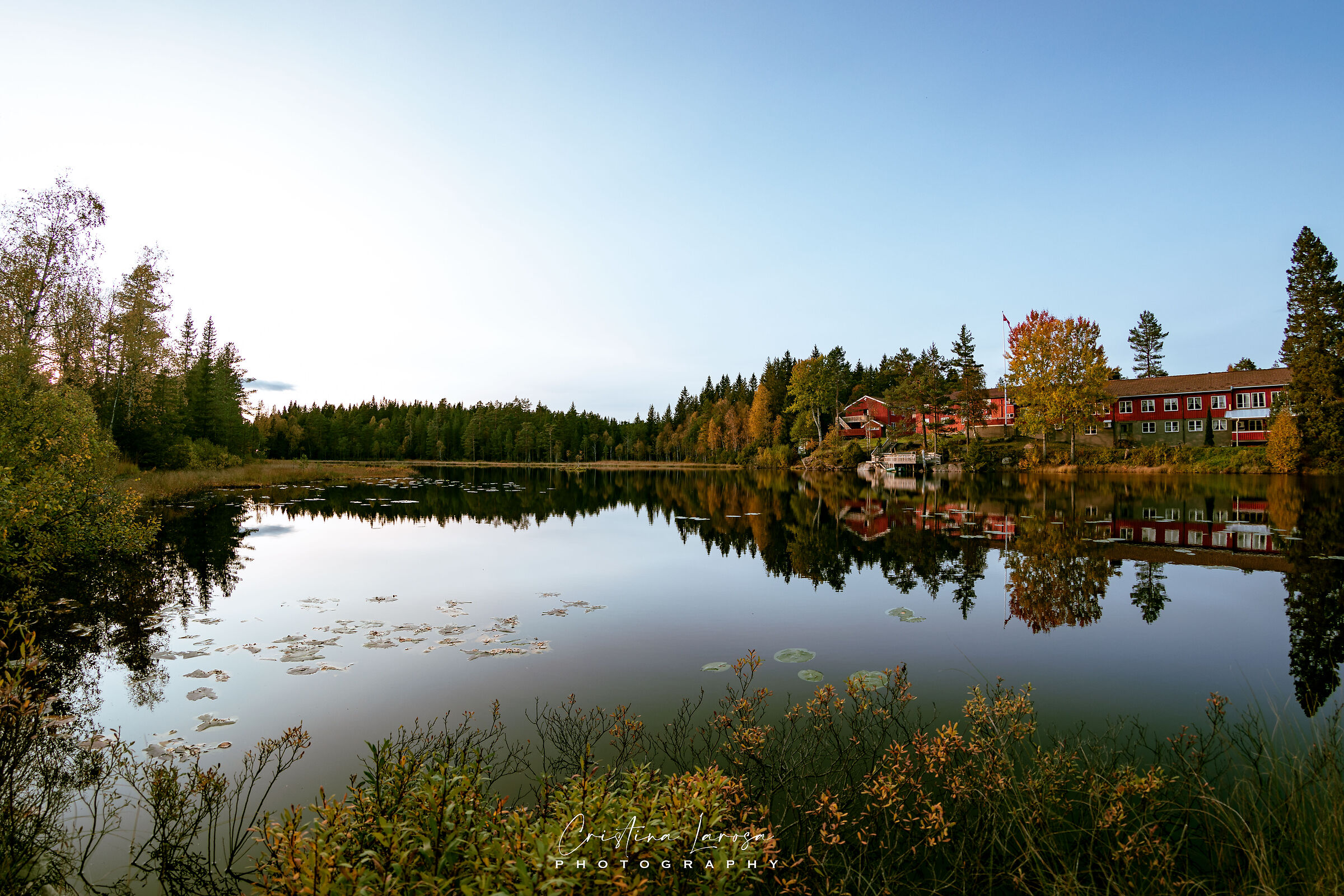 Reflection on the lake