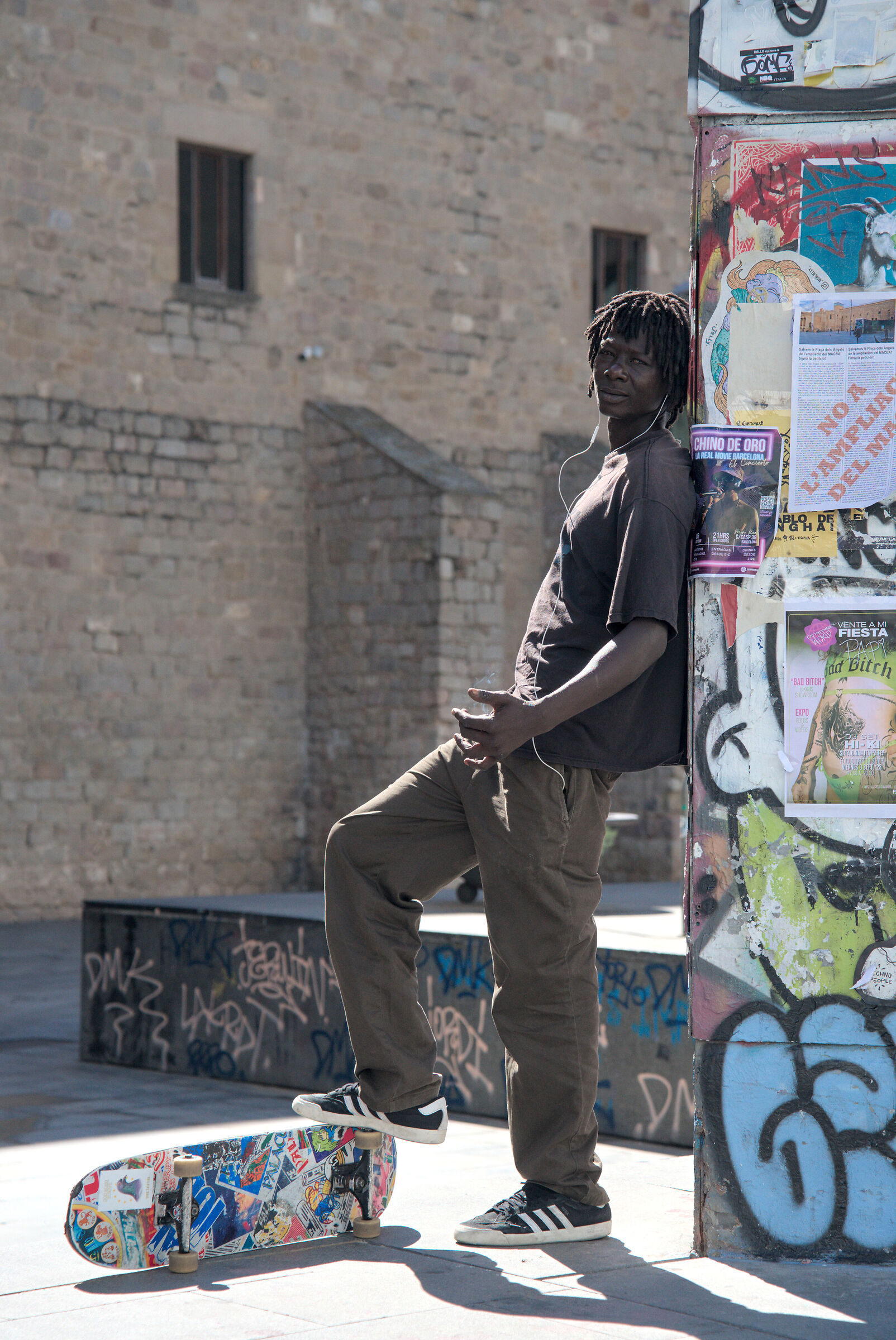 Skating in Barcellona