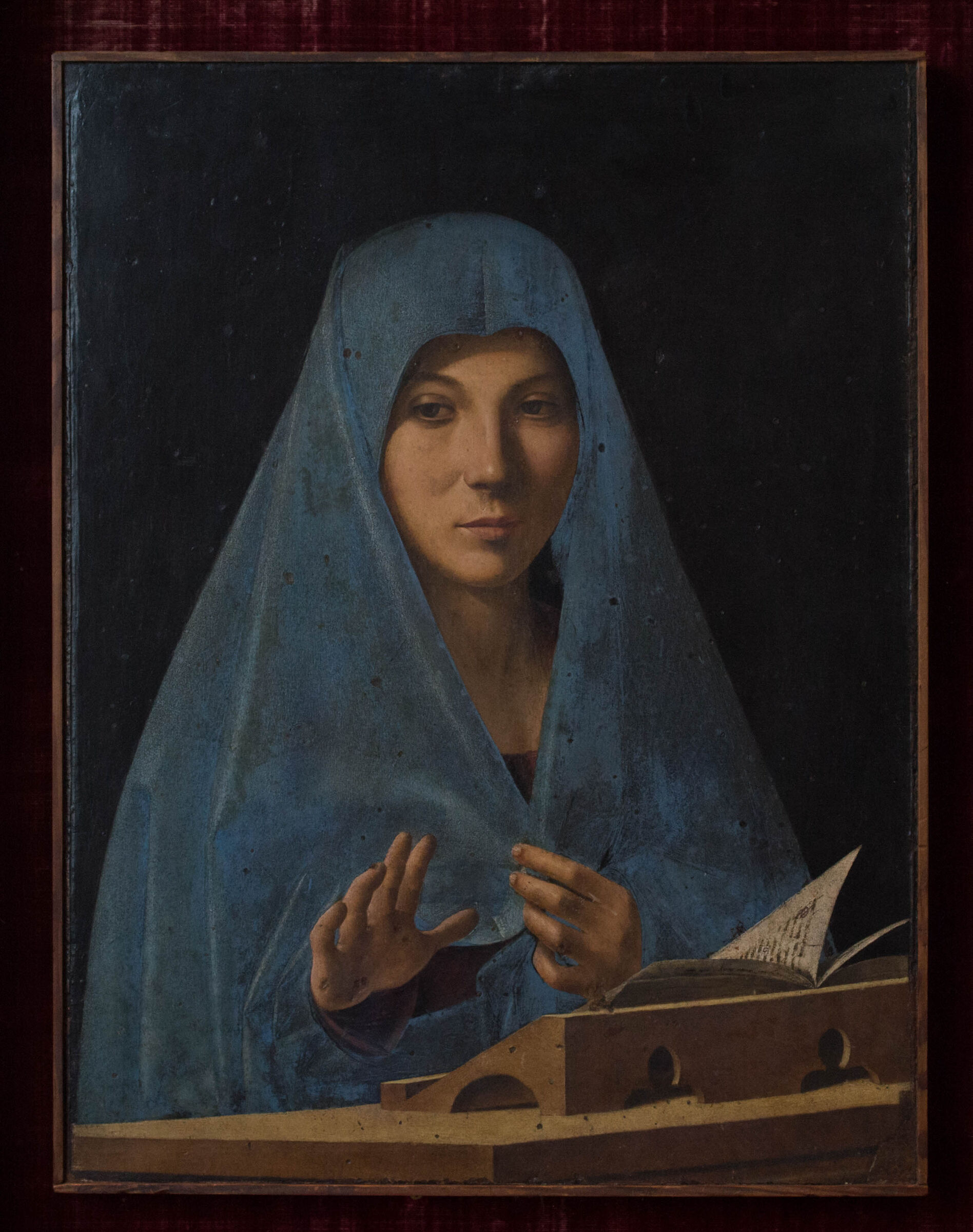 Antonello da Messina. Annunziata.