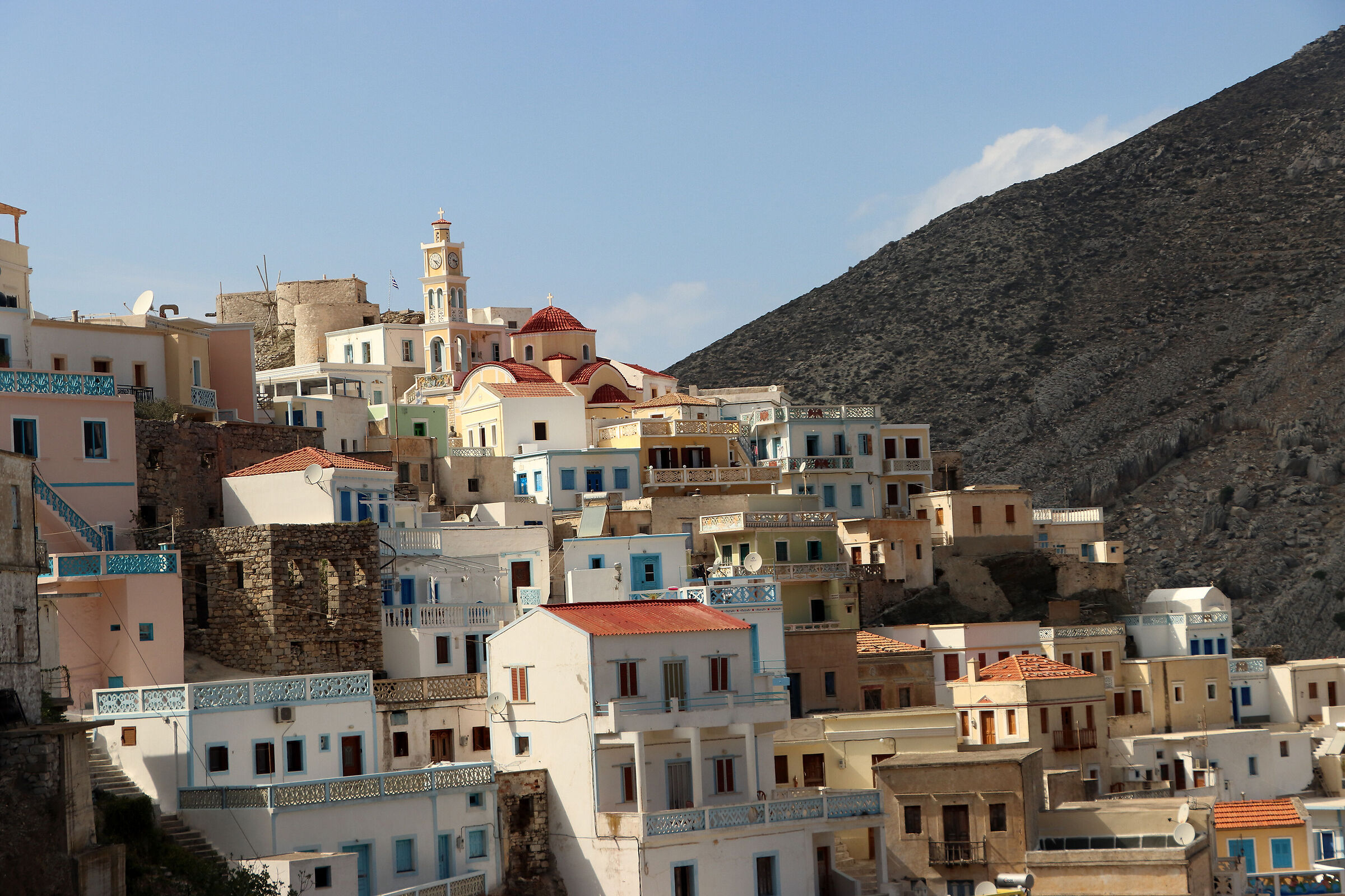 Karpathos 23 -Olympos evening
